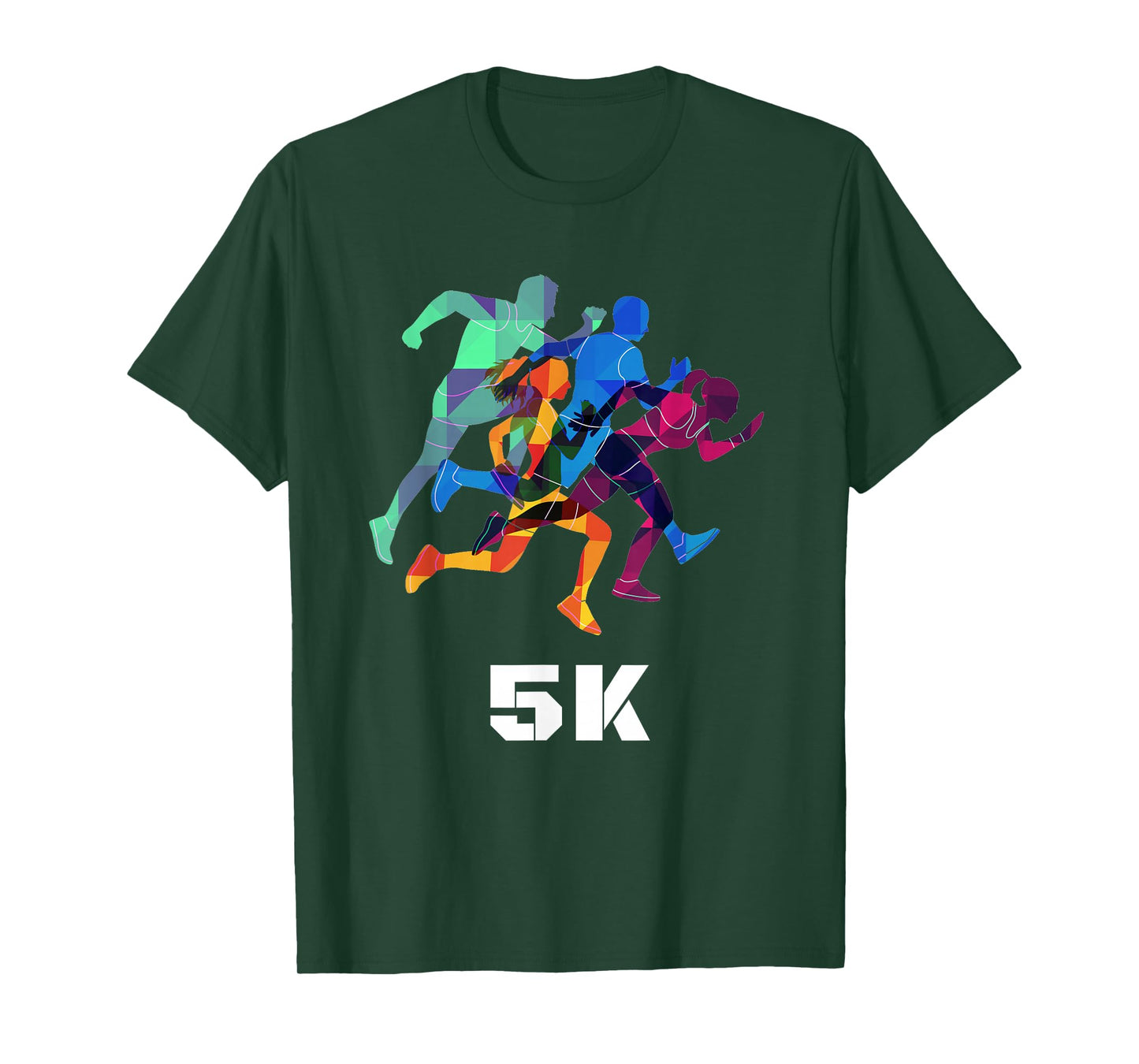 5K Run Fun Gift T Shirt for Cool Family Wear, Darks T-Shirt
