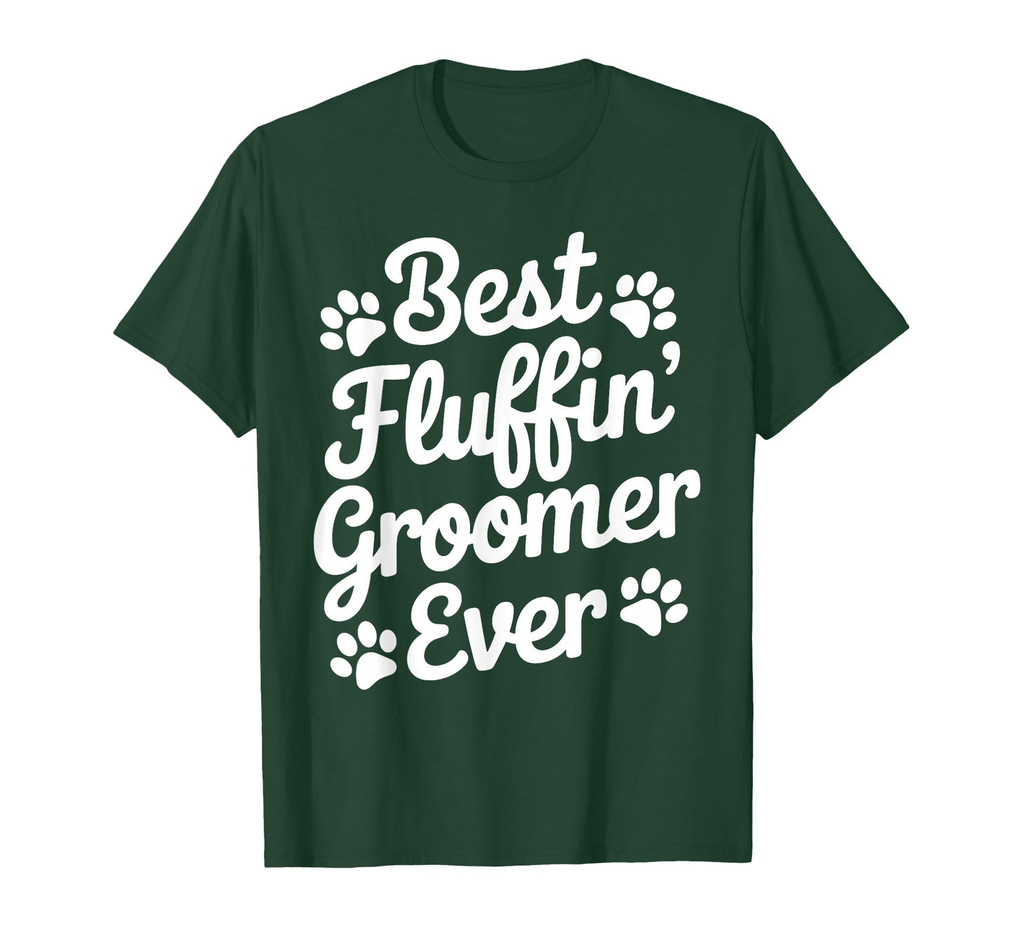 Cool Dog Groomer Art for Men Women Dog Grooming Pet Groomers T-Shirt