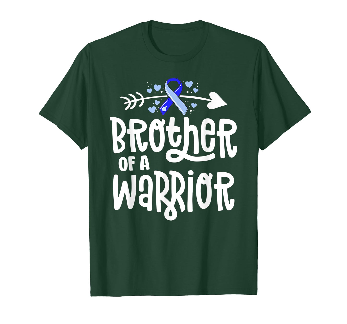 Brother Of A Warrior Hydrocephalus Awareness Family Support T-Shirt