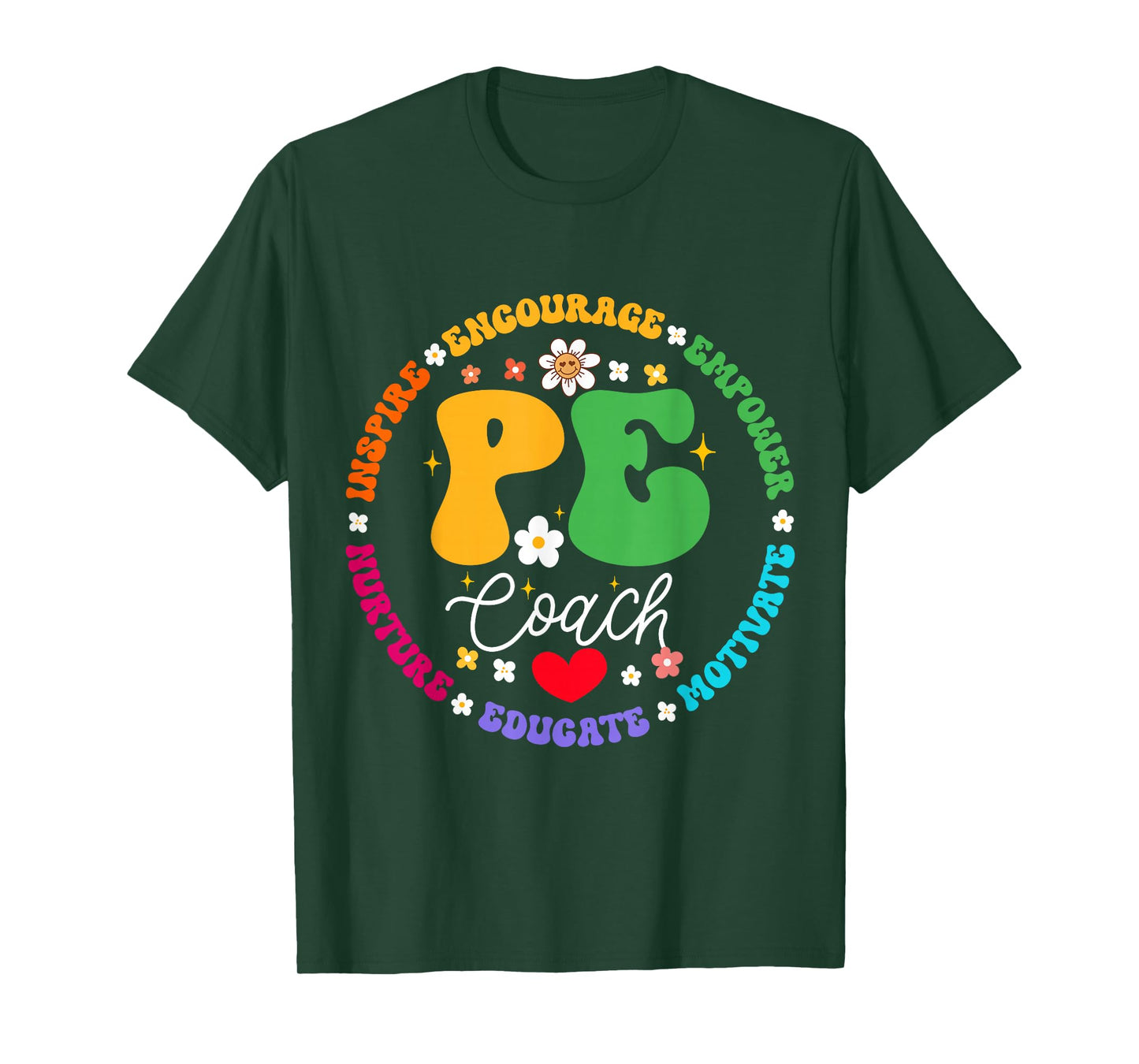 Physical Education P.E Instructor Coach Teacher Gym T-Shirt