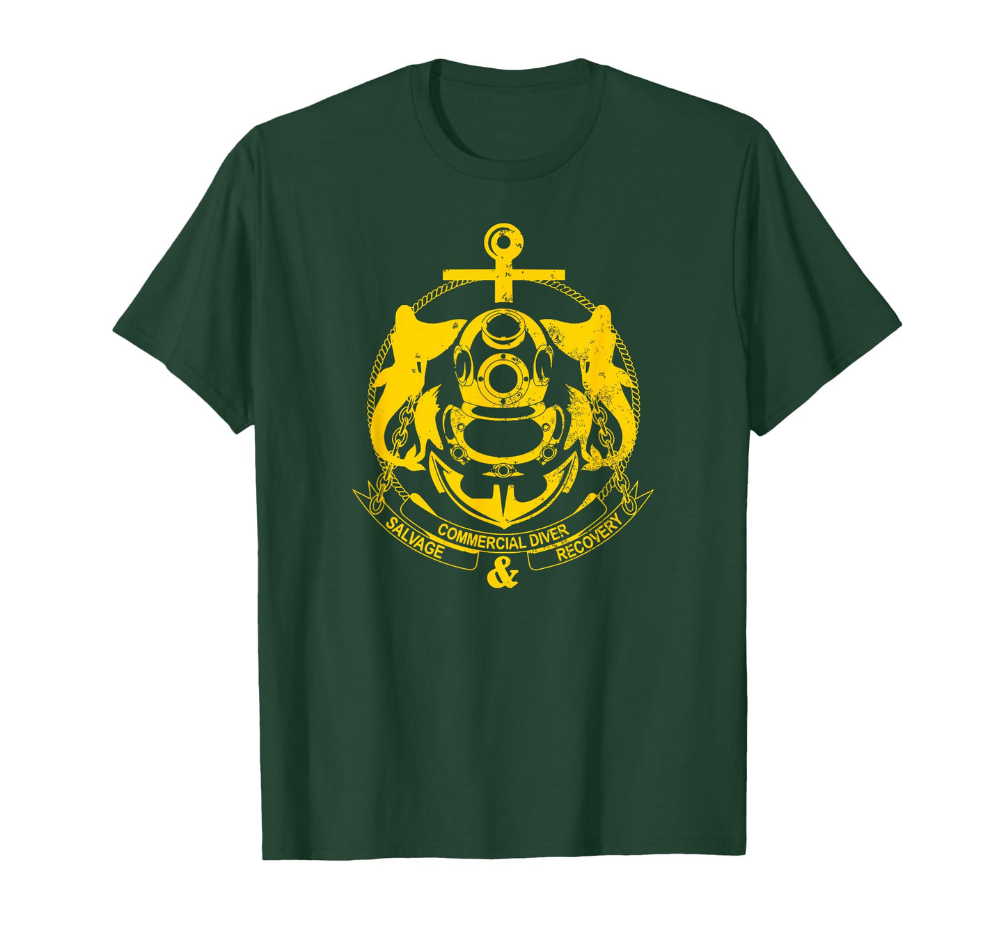 Commercial Diver Salvage Recovery T shirt T-Shirt