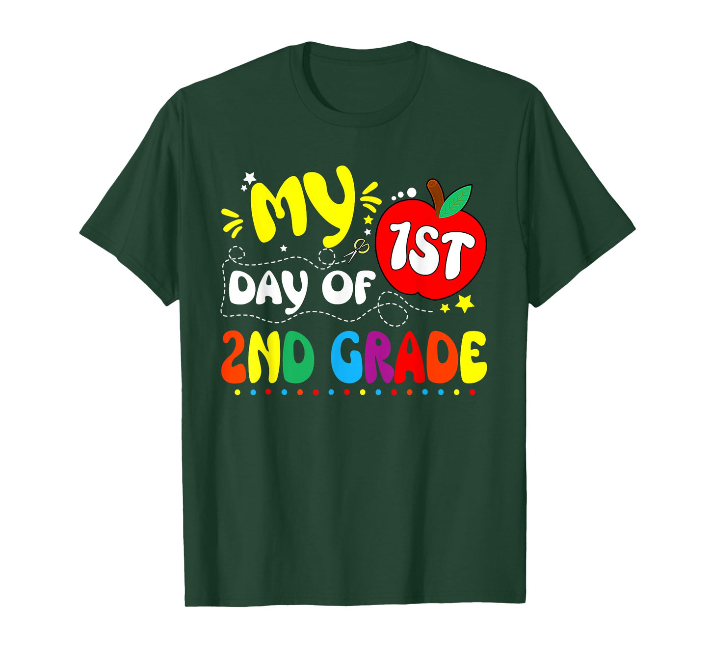 My First Day Of 2nd Grade Teacher Kids 1st Day Of School T-Shirt