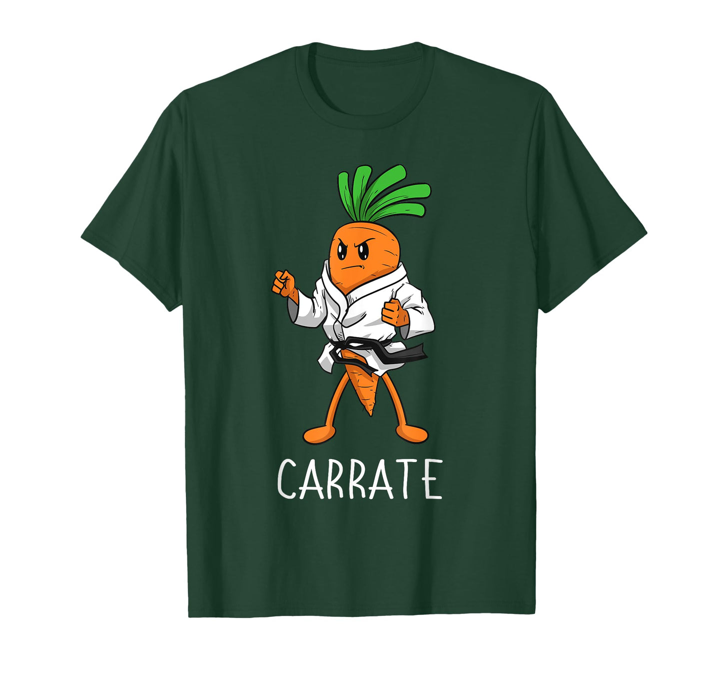 Carrate Karate Carrot Student Teacher Trainee Trainor T-Shirt Small