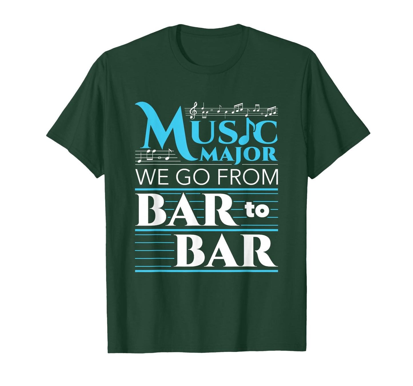 Music Major Student Funny Pun Graduation T-Shirt