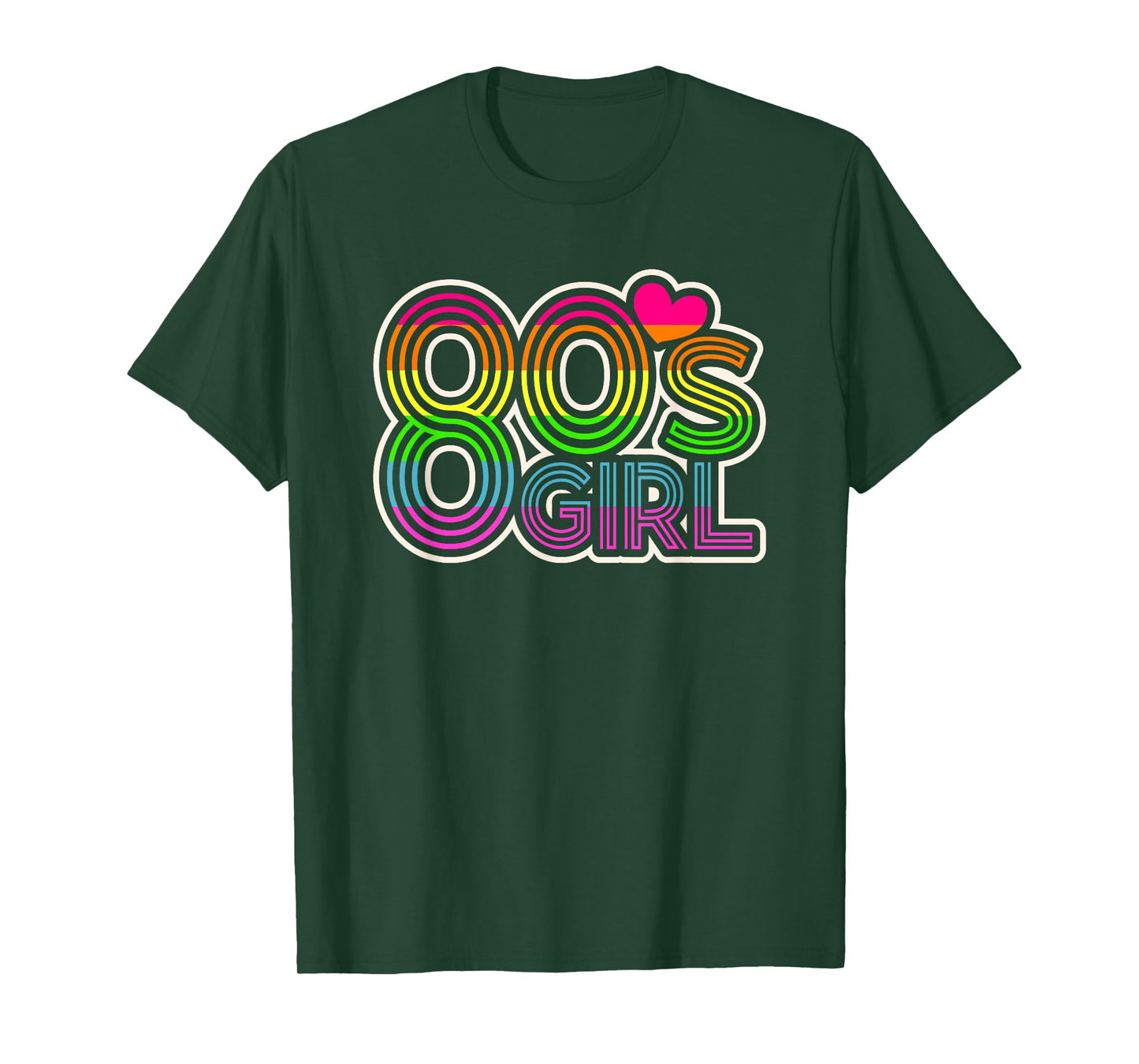 80s Girl Retro Vintage Halloween Costume Women 80s Outfits T-Shirt