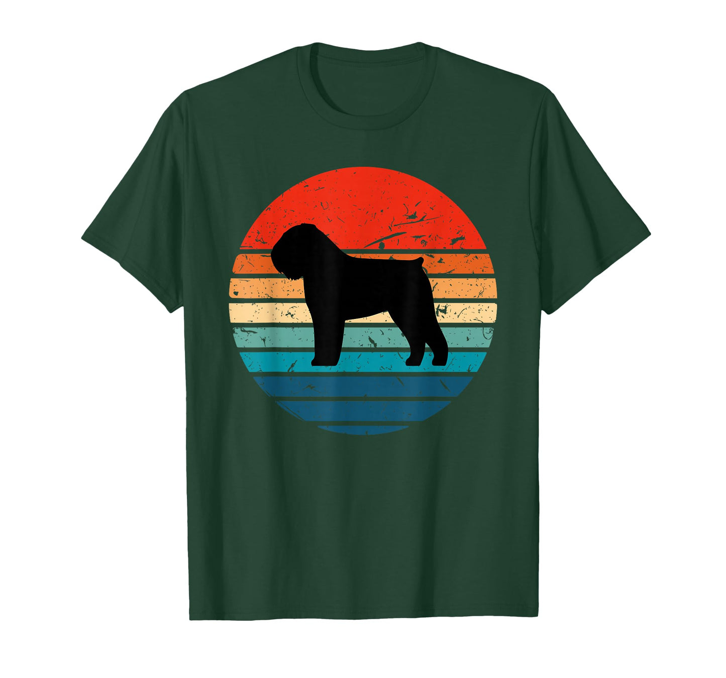 Bouvier des Flandres T Shirt Retro Vintage 70s Tee T-Shirt