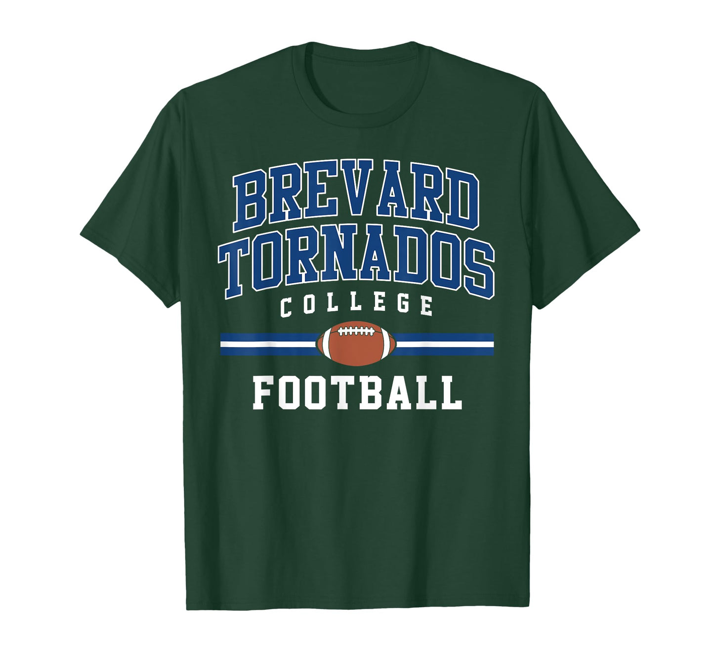Brevard Tornados College Football Arch Vintage Design T-Shirt