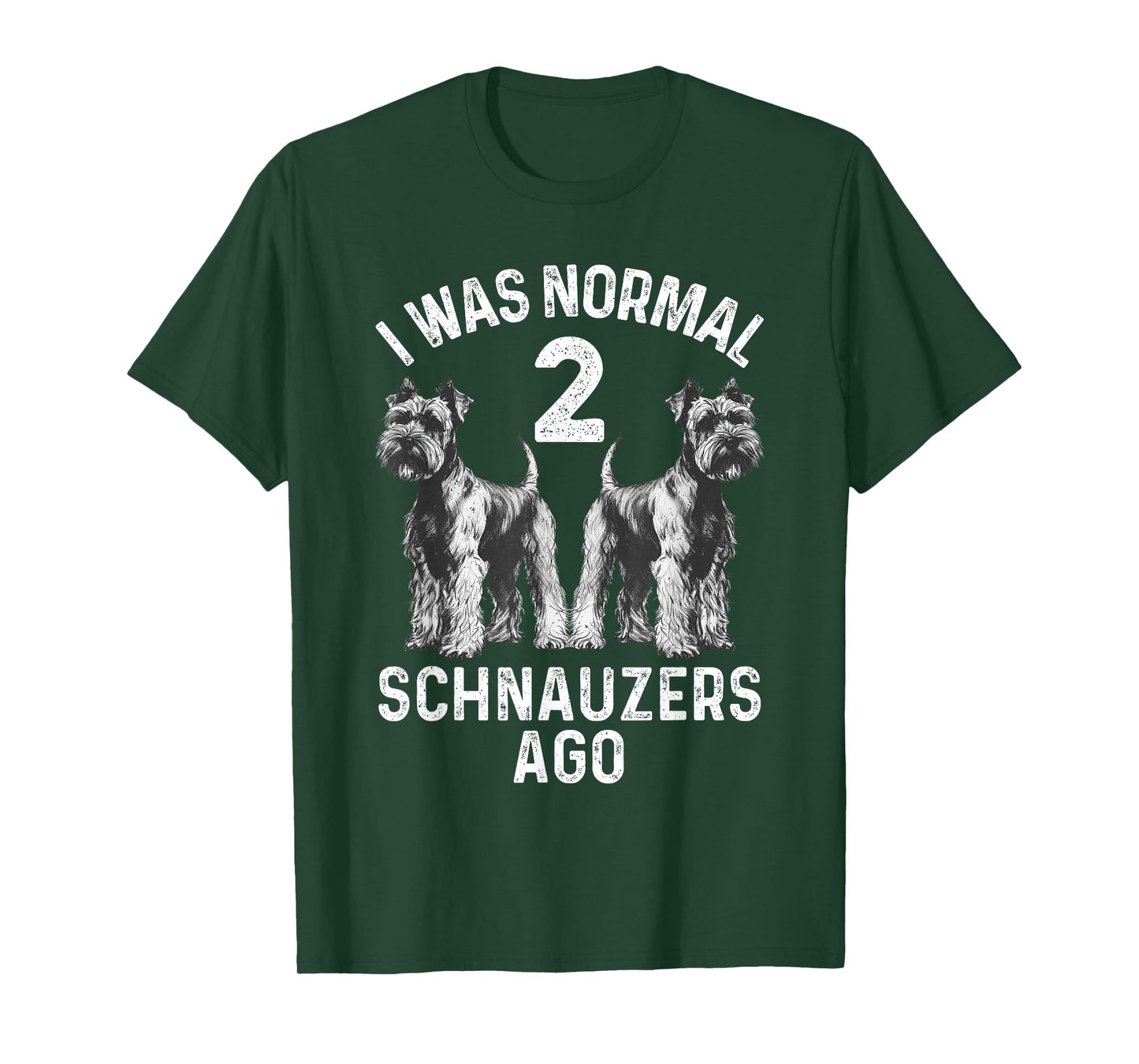 Best Schnauzer Art For Men Women Puppy Mini Schnauzer Lover T-Shirt