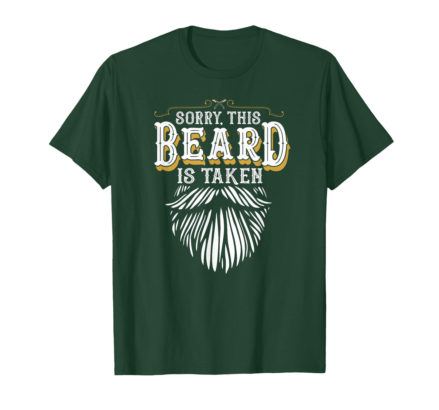 Sorry This Beard is Taken Country Retro Valentines Day Gift T-Shirt