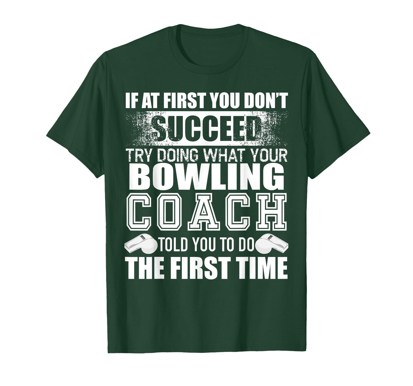 Funny Bowling Coach Tshirt Thank You Gift for Coaches T-Shirt