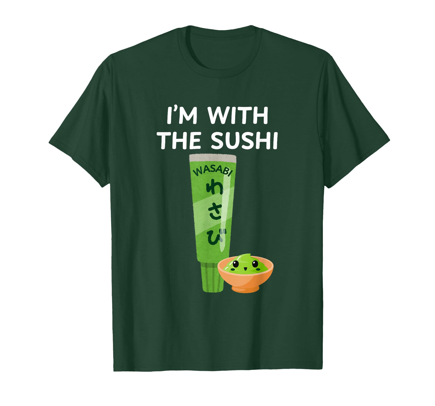 Easy Funny Group Costume - Wasabi Condiment Costume T-Shirt