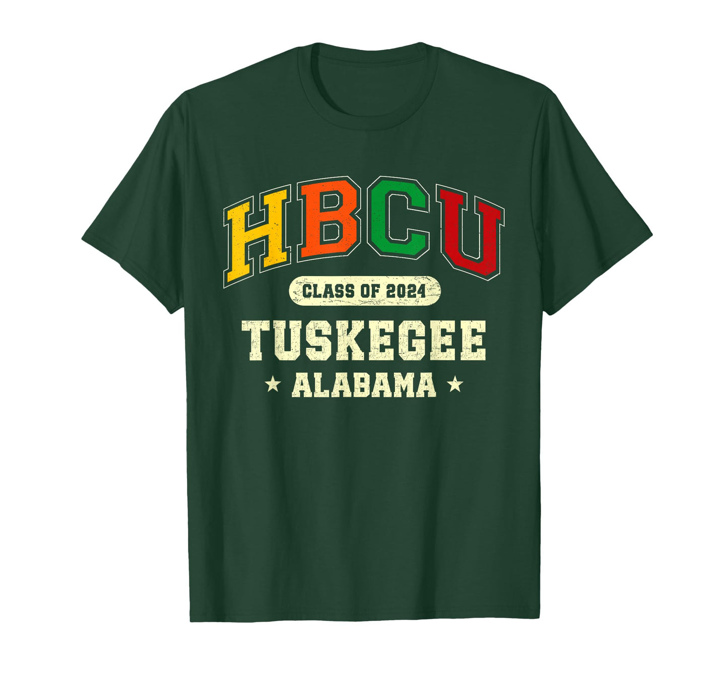 HBCU Class of 2024 Tuskegee Alabama Pride T-Shirt