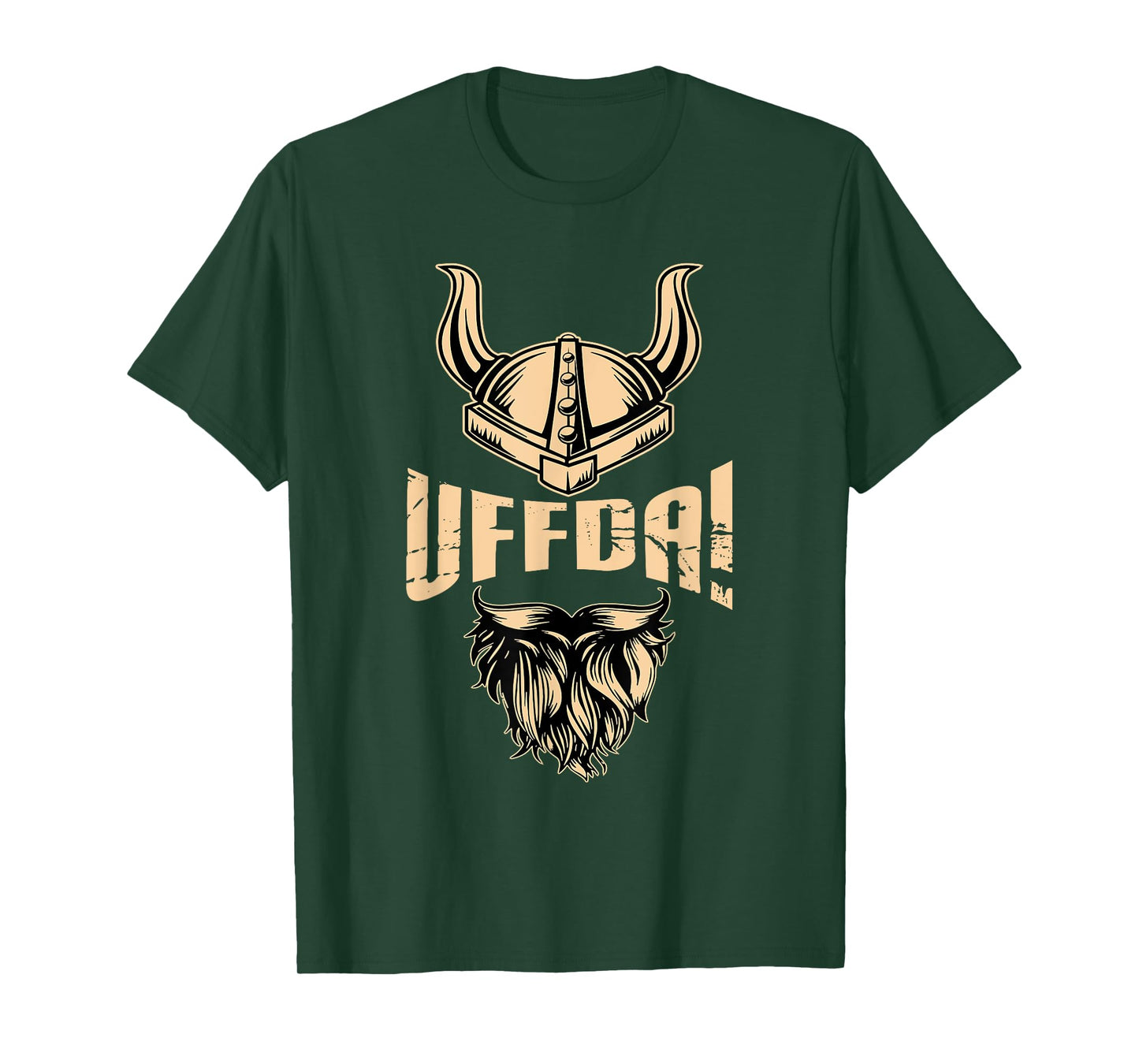 Norse Viking sayings Norsemen warrior Uff Da American Norwegian Quote Roots Viking Helmet Beard T-Shirt