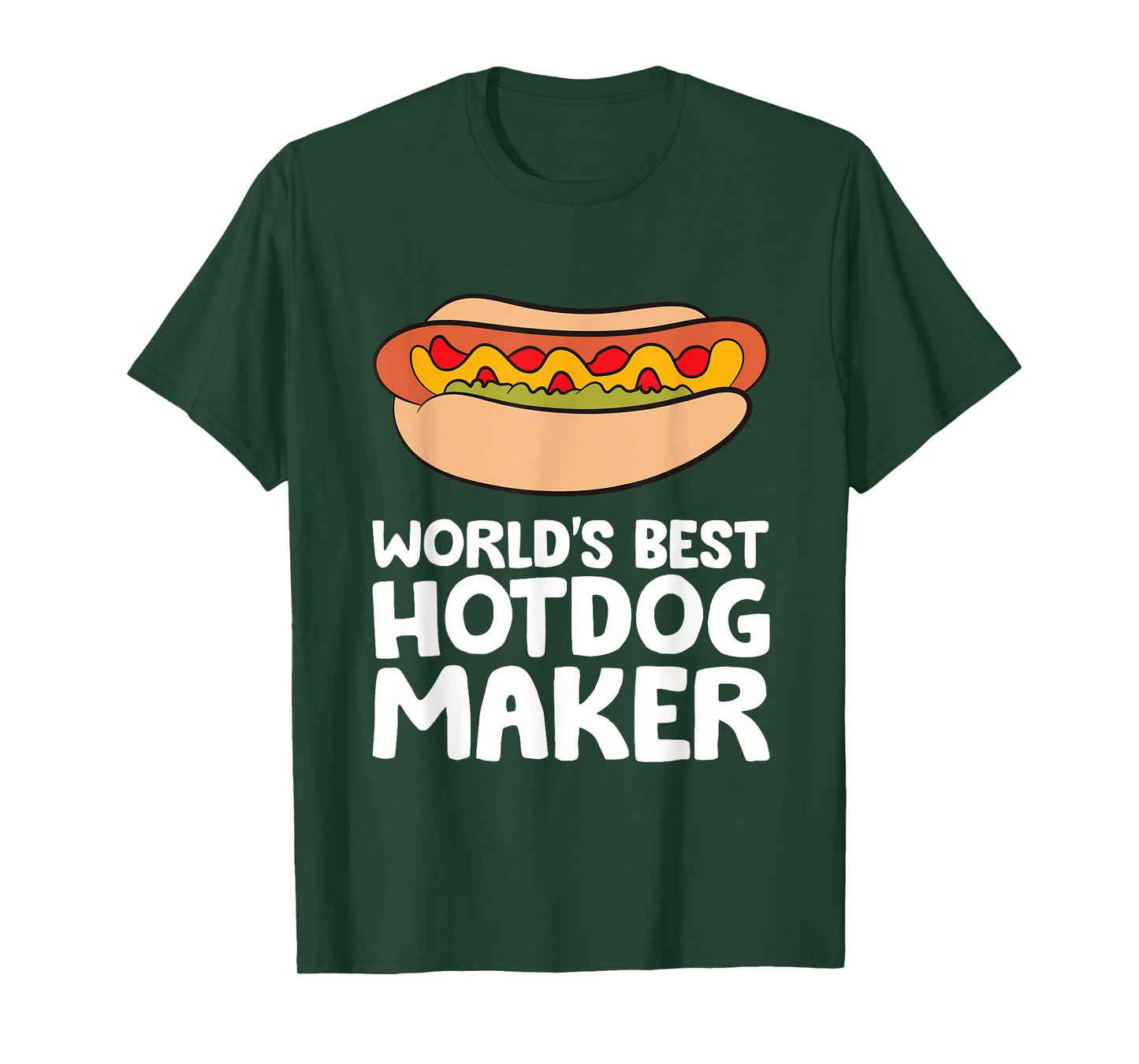 World's Best Hotdog Maker Funny Hot Dog T-Shirt