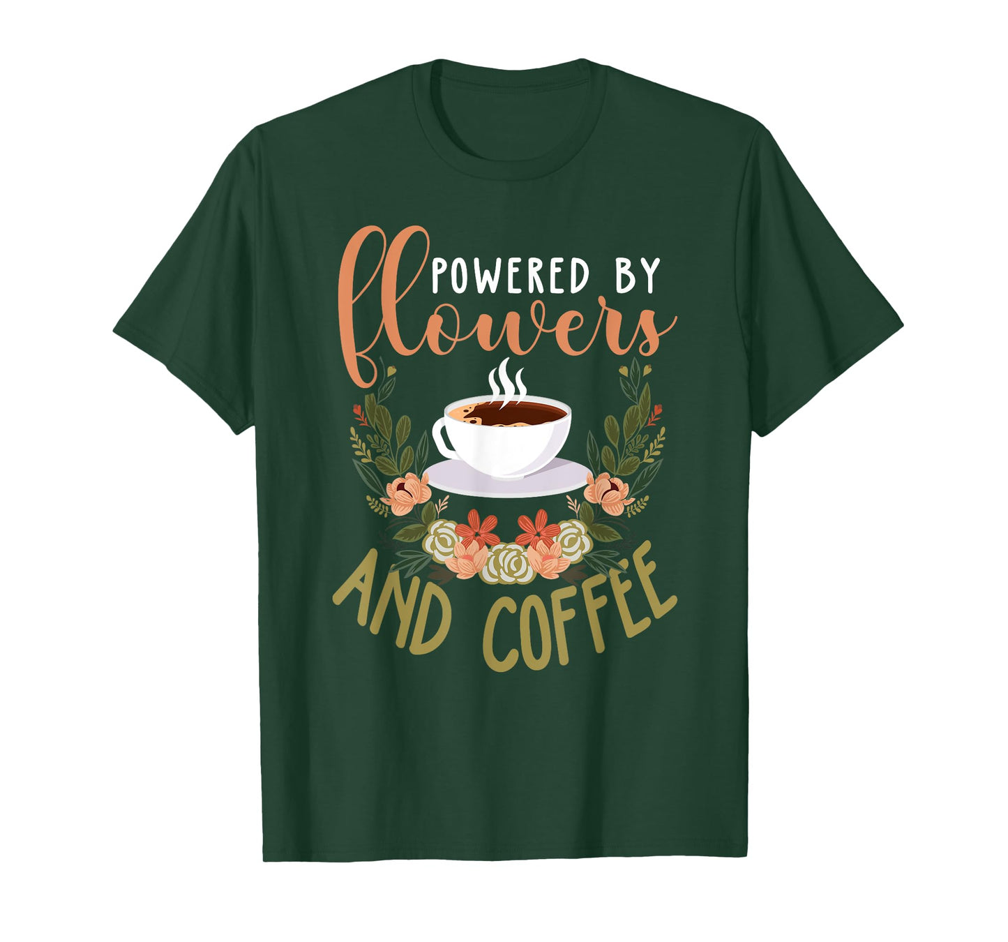 Florist Shirt Funny Coffee Lover Floral Designer Gift T-Shirt