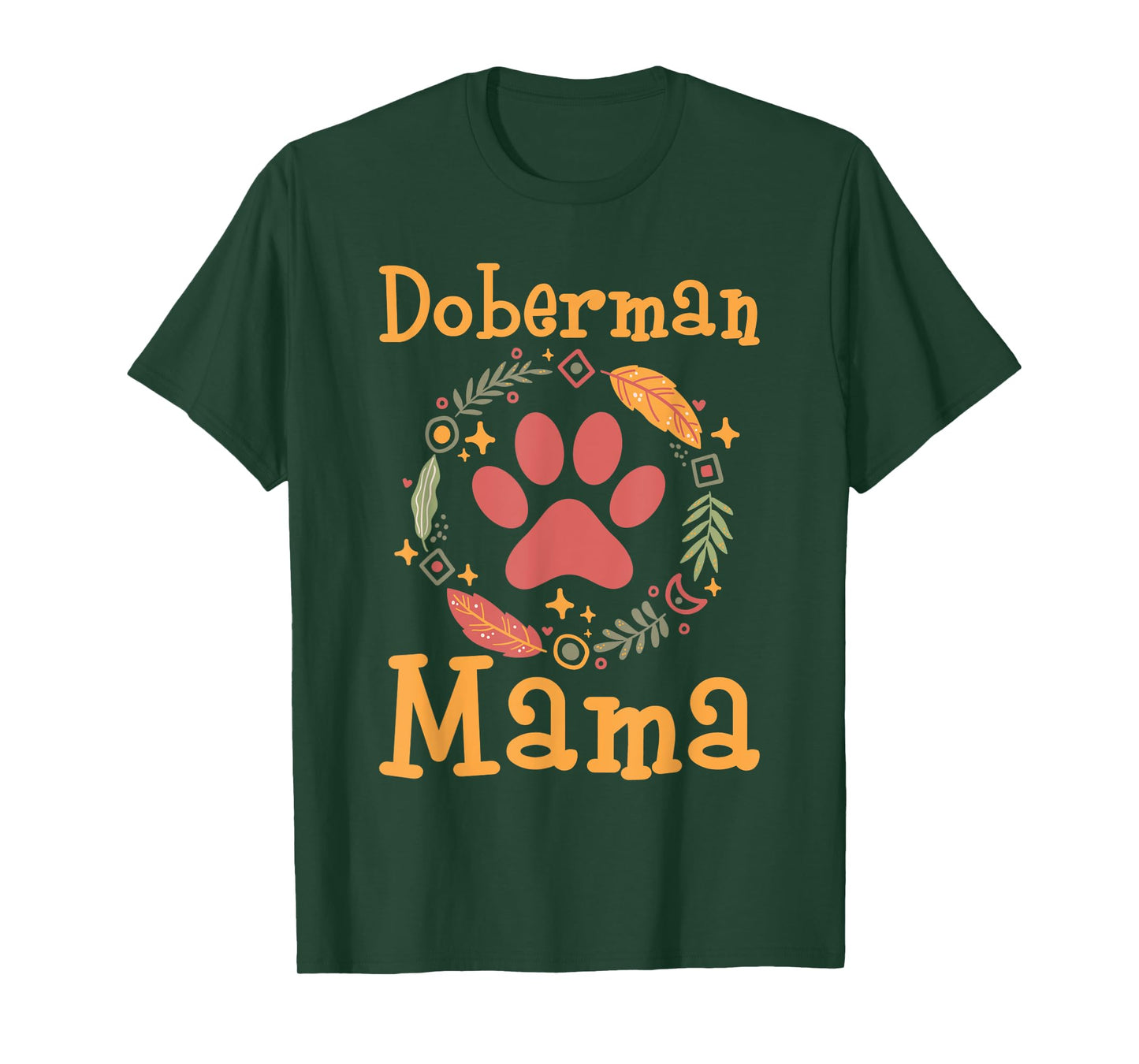 Doberman Mama - Mother's Day Dobie Canine Dog Lover Puppy T-Shirt