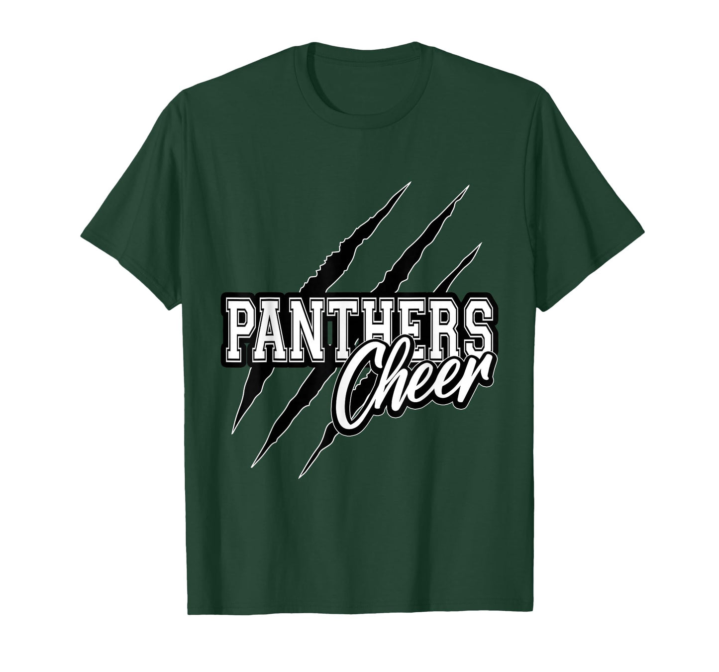 Panthers Cheer Back to School Cheerleading Team Spirit T-Shirt
