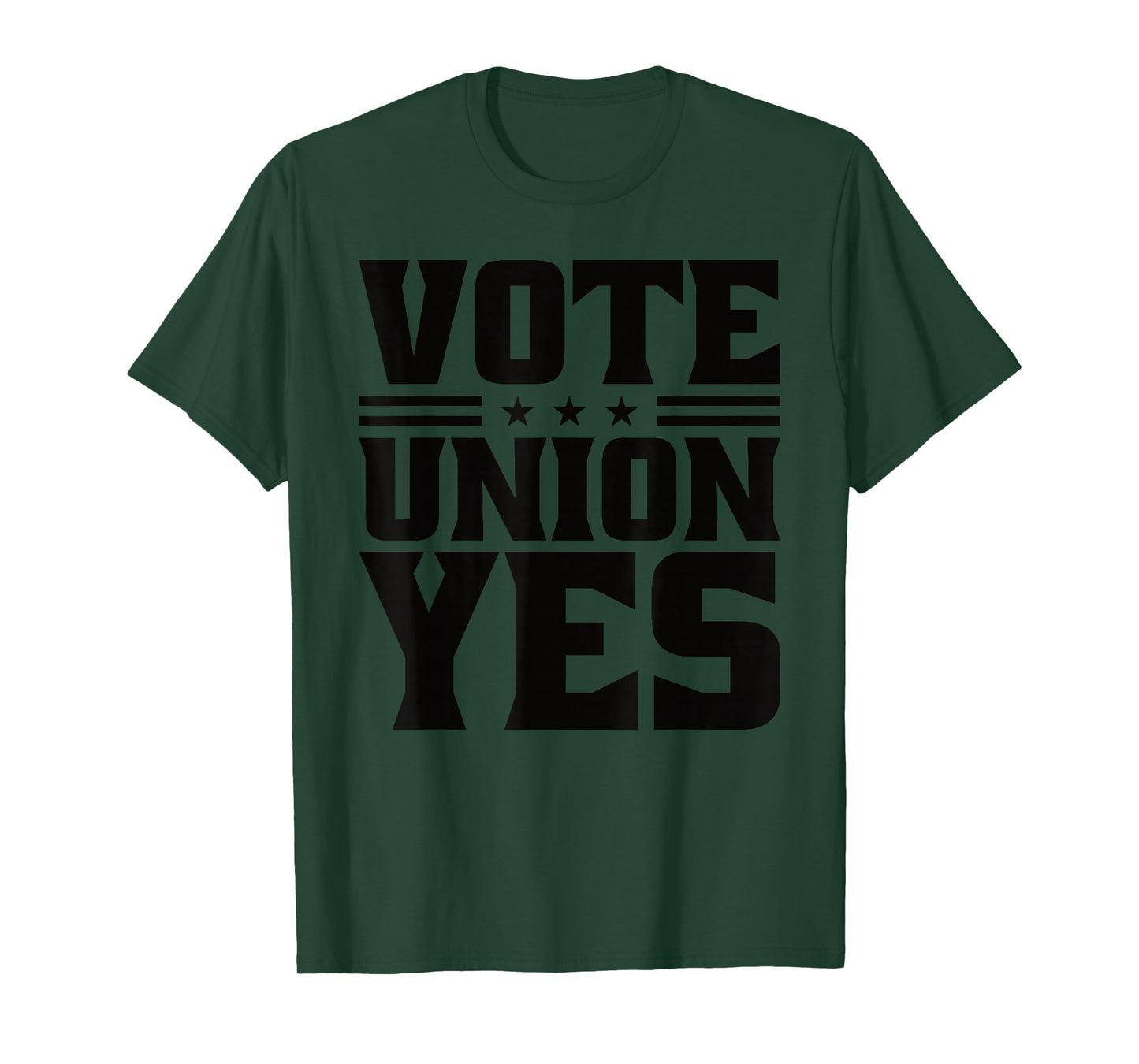 Vote Union Yes Union Strong For Pro Labor Union Workers T-Shirt