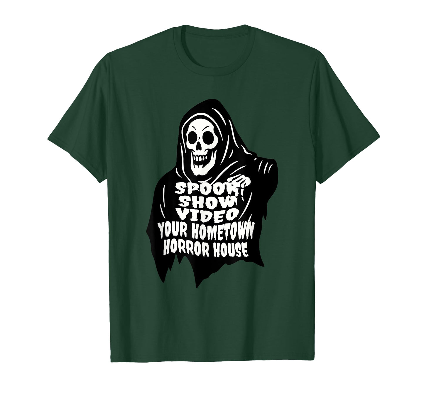 Spook Show Video Your Hometown Horror House T-Shirt
