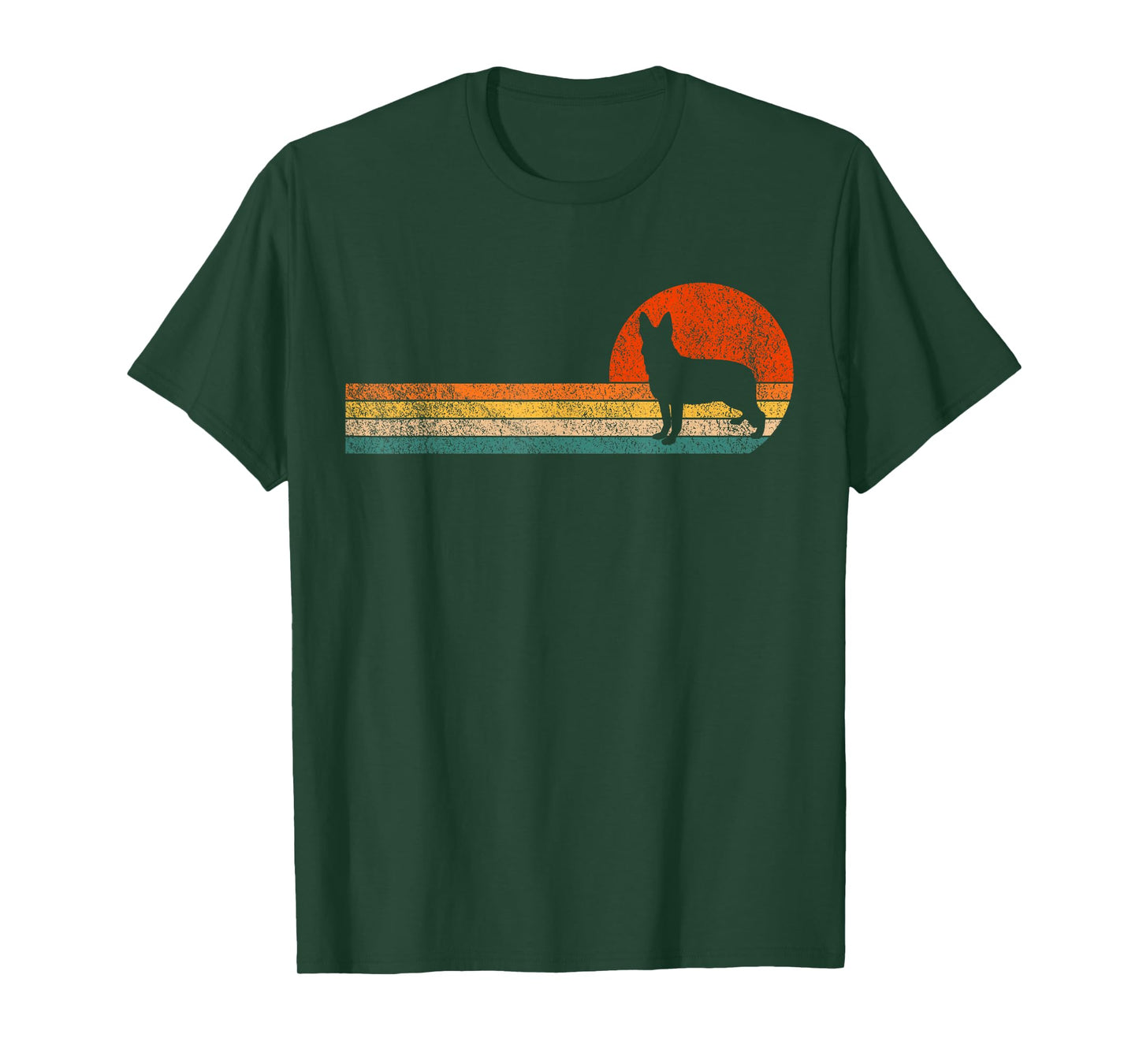 Funny German Shepherd Dog Owner Retro Vintage T-Shirt