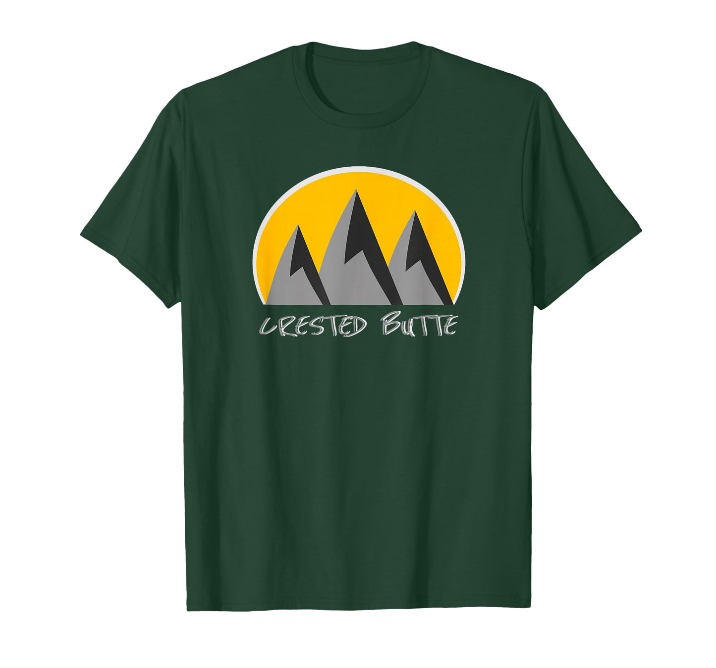 Crested Butte, Colorado Snow Ski & Outdoor Paradise T-Shirt