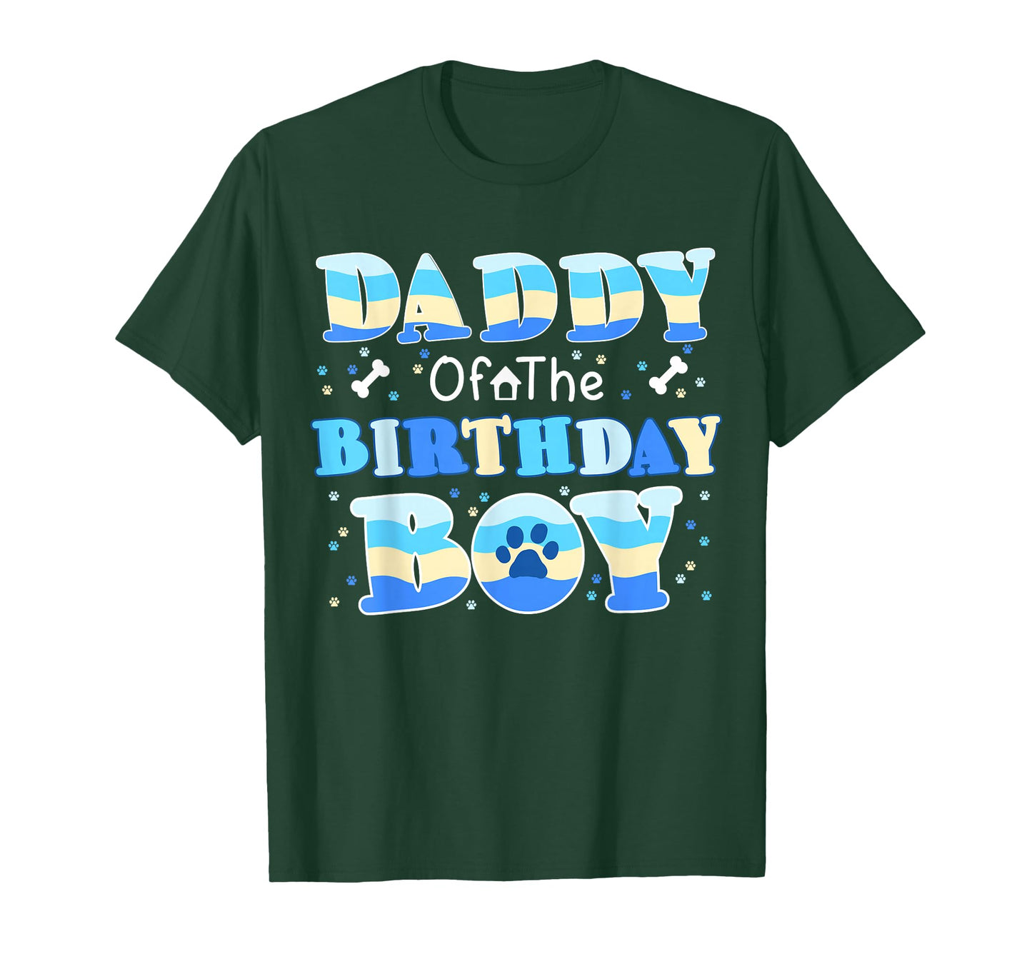 Daddy of The Birthday Boy Celebration Family Love T-Shirt