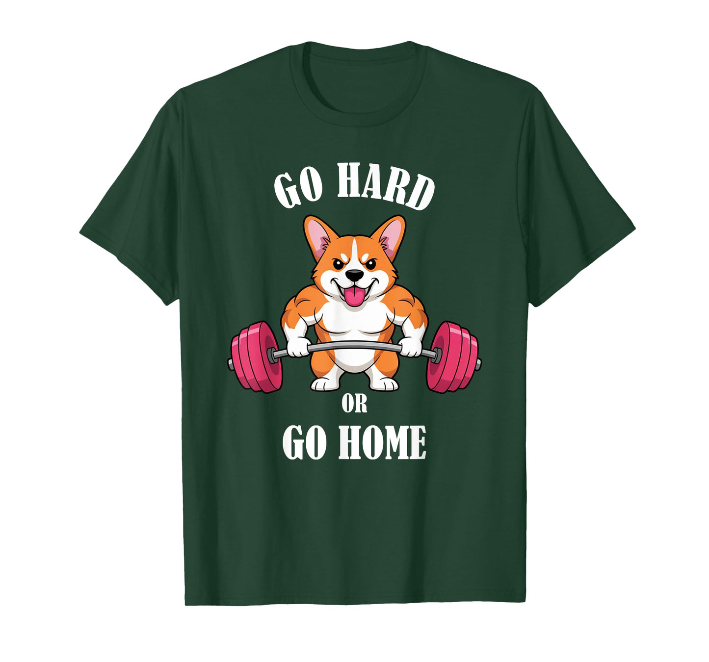 Corgi Workout Shirt Corgi Weightlifting Gym T-Shirt