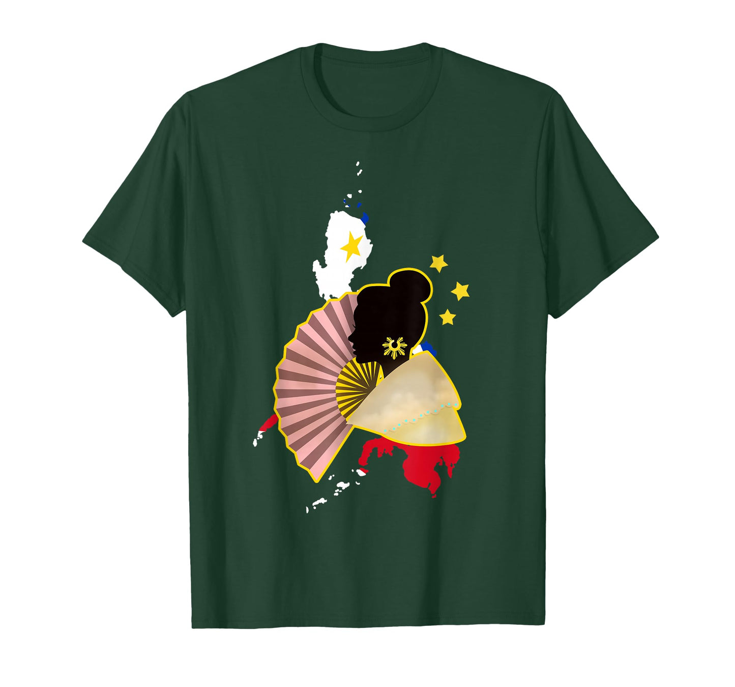 Philippines Pinay Filipina Filipino Flag Day Woman Girl T-Shirt