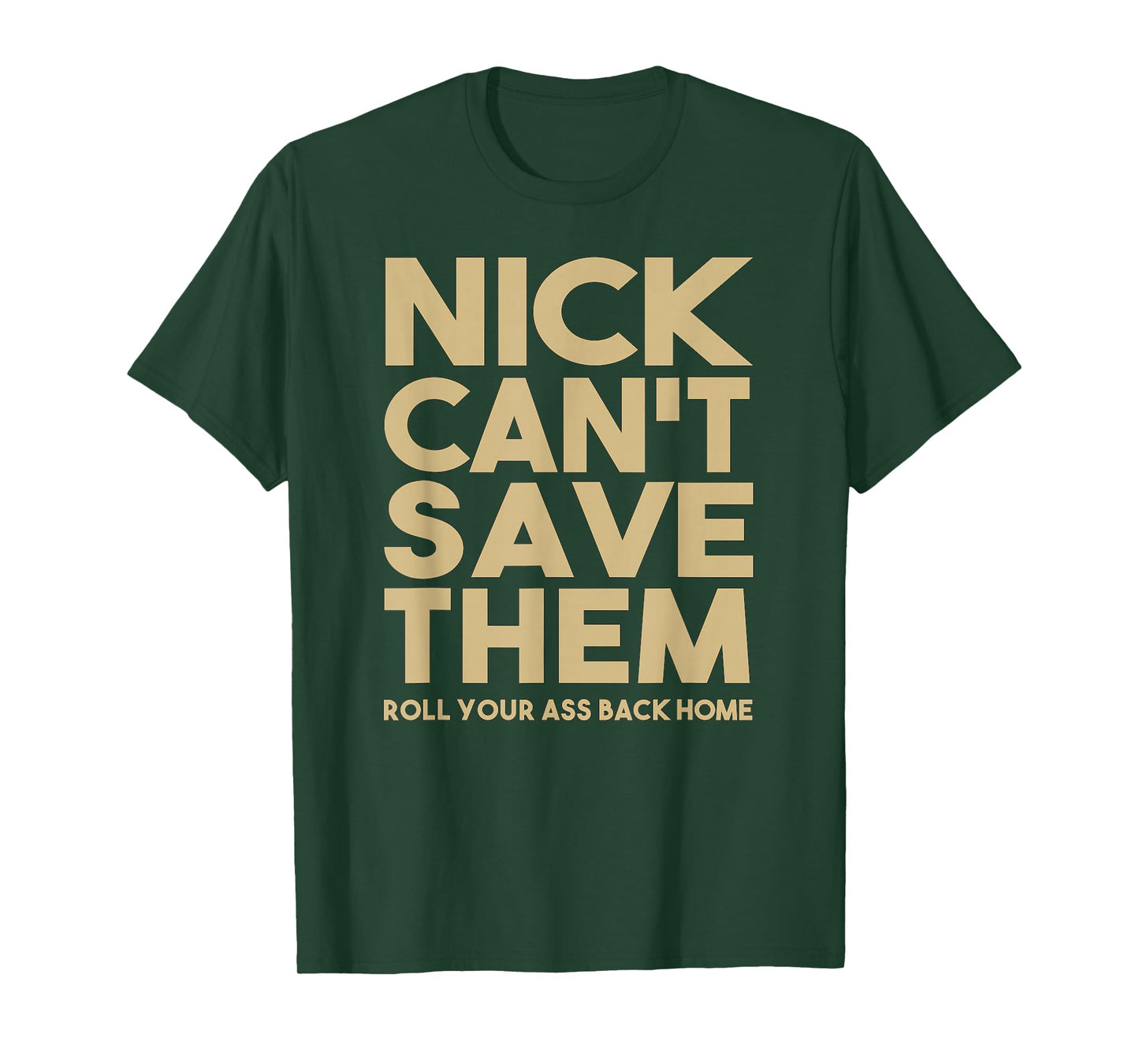Florida Rivalry Funny Roll Back Home Sarcastic Design T-Shirt