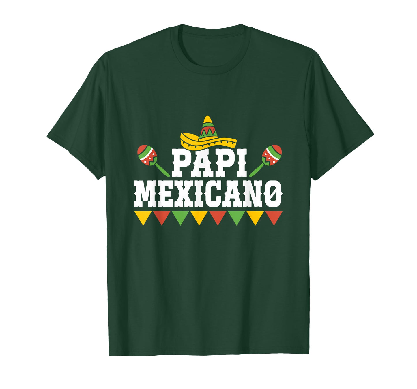 Papi Mexicano Mexican Country Lover Proud Mexico T-Shirt
