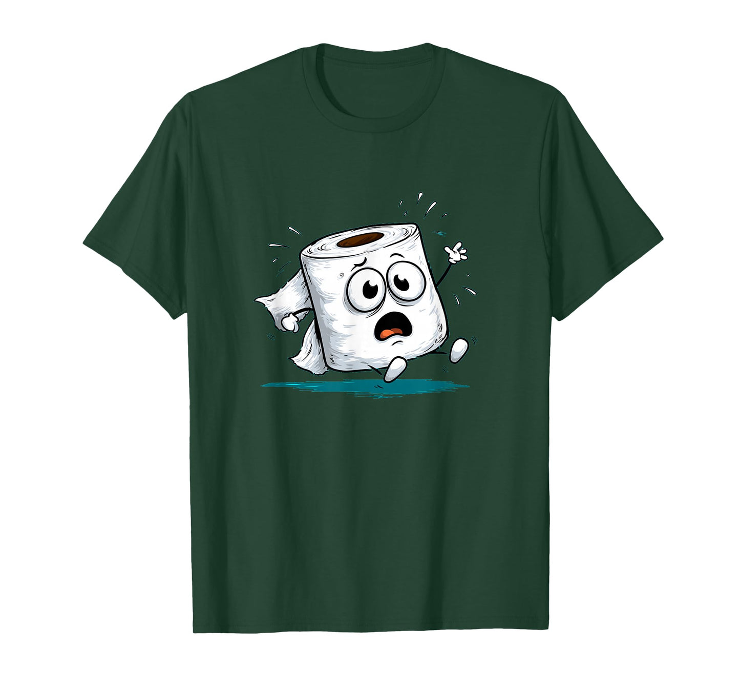 Pretty Toilet Paper Look for Restroom Lovers T-Shirt
