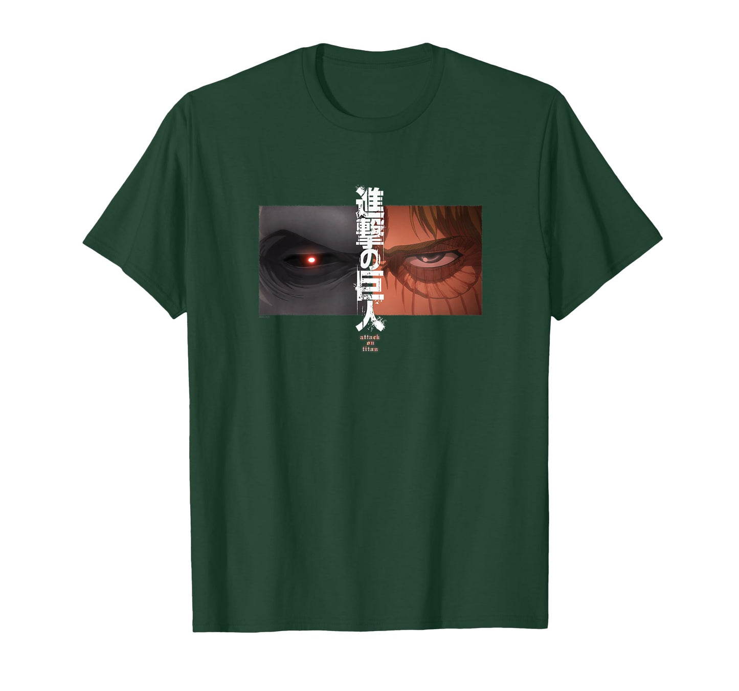 Attack on Titan Season 3 Split Eyes AOT Anime T-Shirt