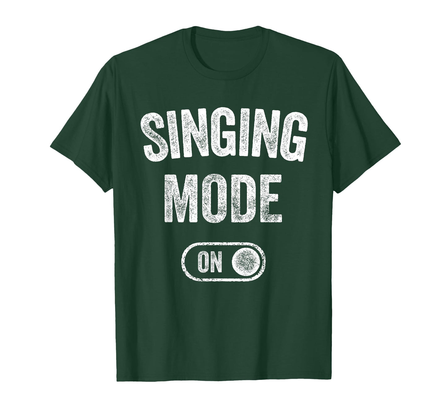Singing Mode On Funny Singer Gift Karaoke Music Vocalist T-Shirt