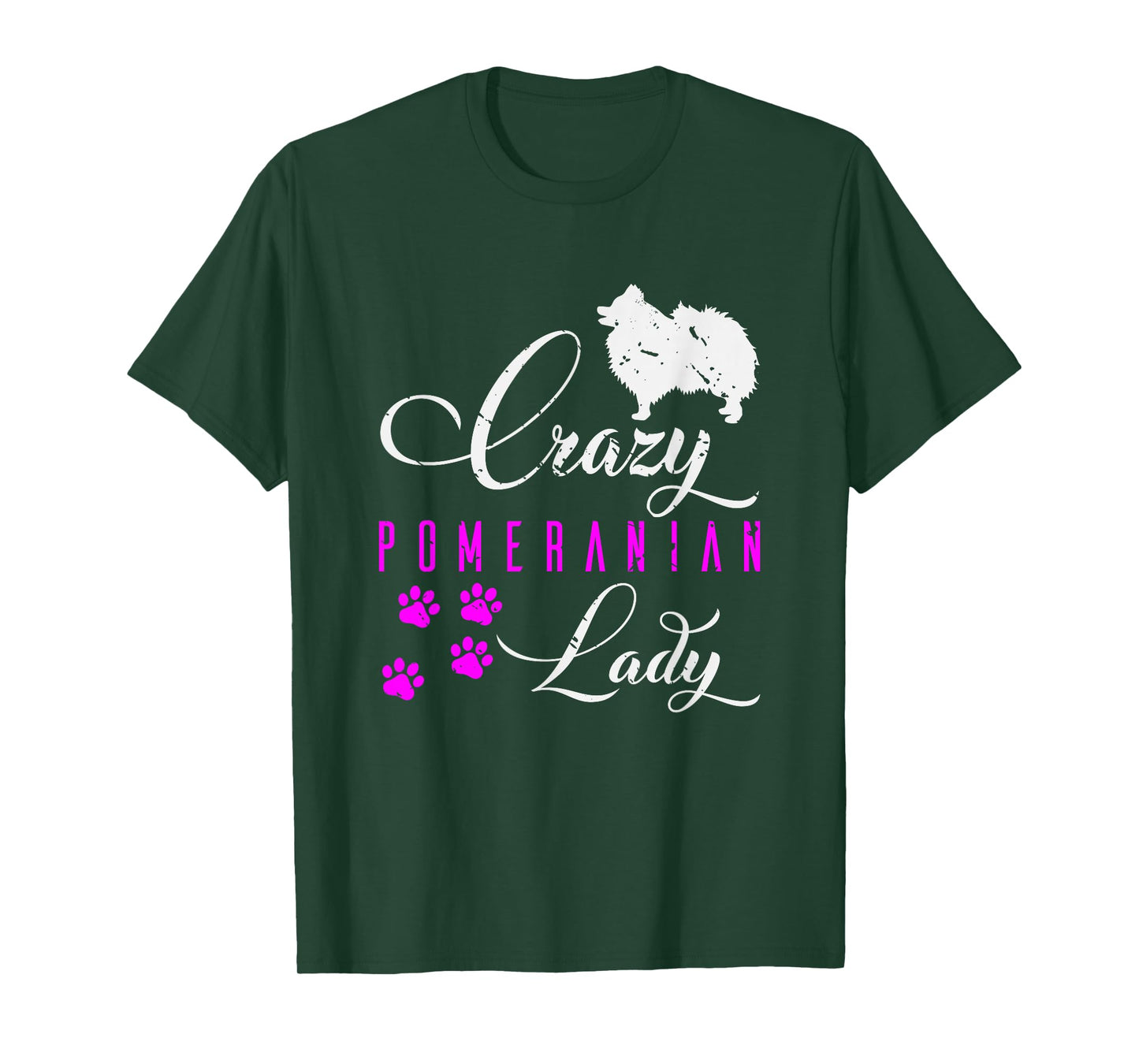 Dog Lady Gift for Animal Lovers Funny Pomeranian T-Shirt
