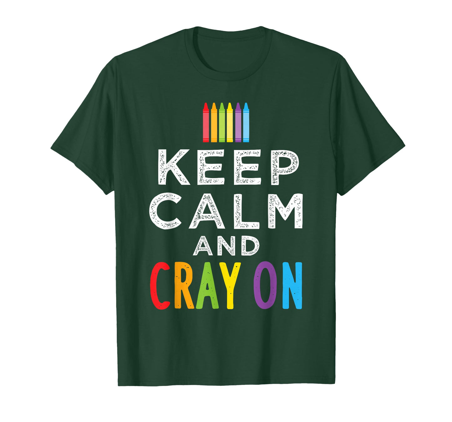 Cray On Coloring Book Crayon Design T-Shirt