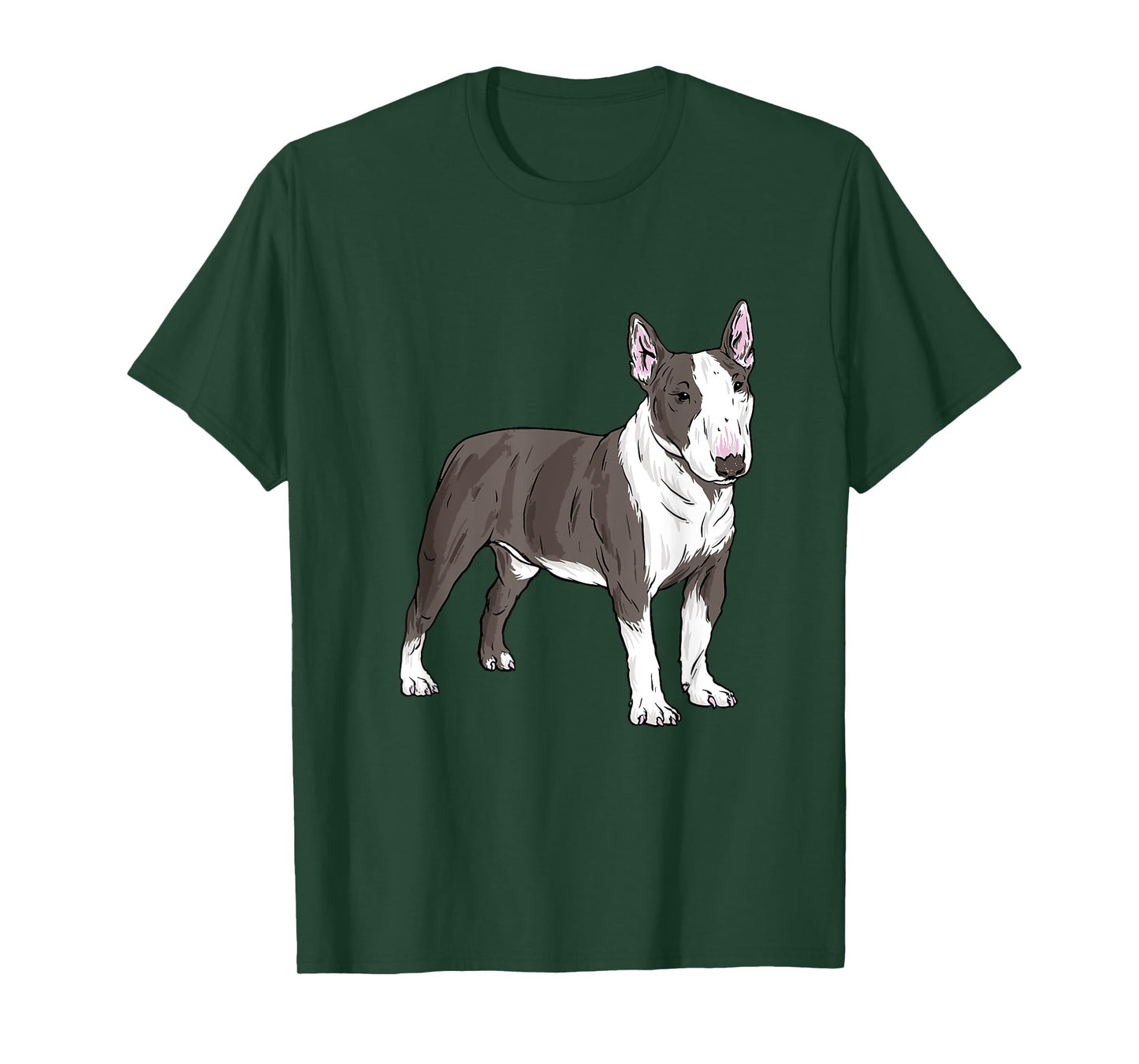 Bull Terrier Dog Lovers Graphic Design T-Shirt for Men Women