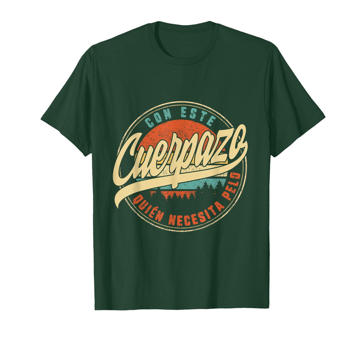 Con Este Cuerpazo Quien Necesita Pelo Herren día del padre p T-Shirt