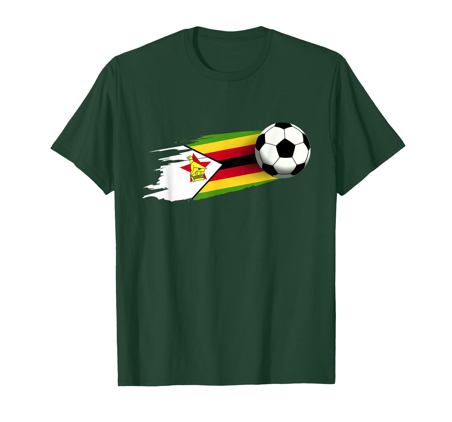 Zimbabwe Flag Jersey Zimbabwe Soccer Team Zimbabwe T-Shirt