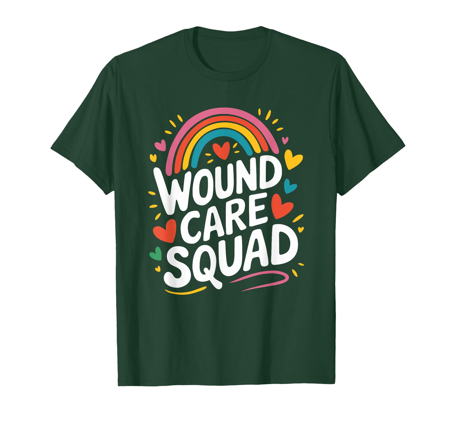 Wound Care Squad, WOCN Ostomy Care and Medical Nursing T-Shirt