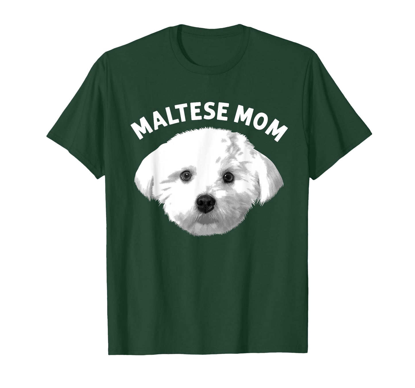 Cool Maltese Mom For Women Girls Dog Groomer Dog Lover Owner T-Shirt