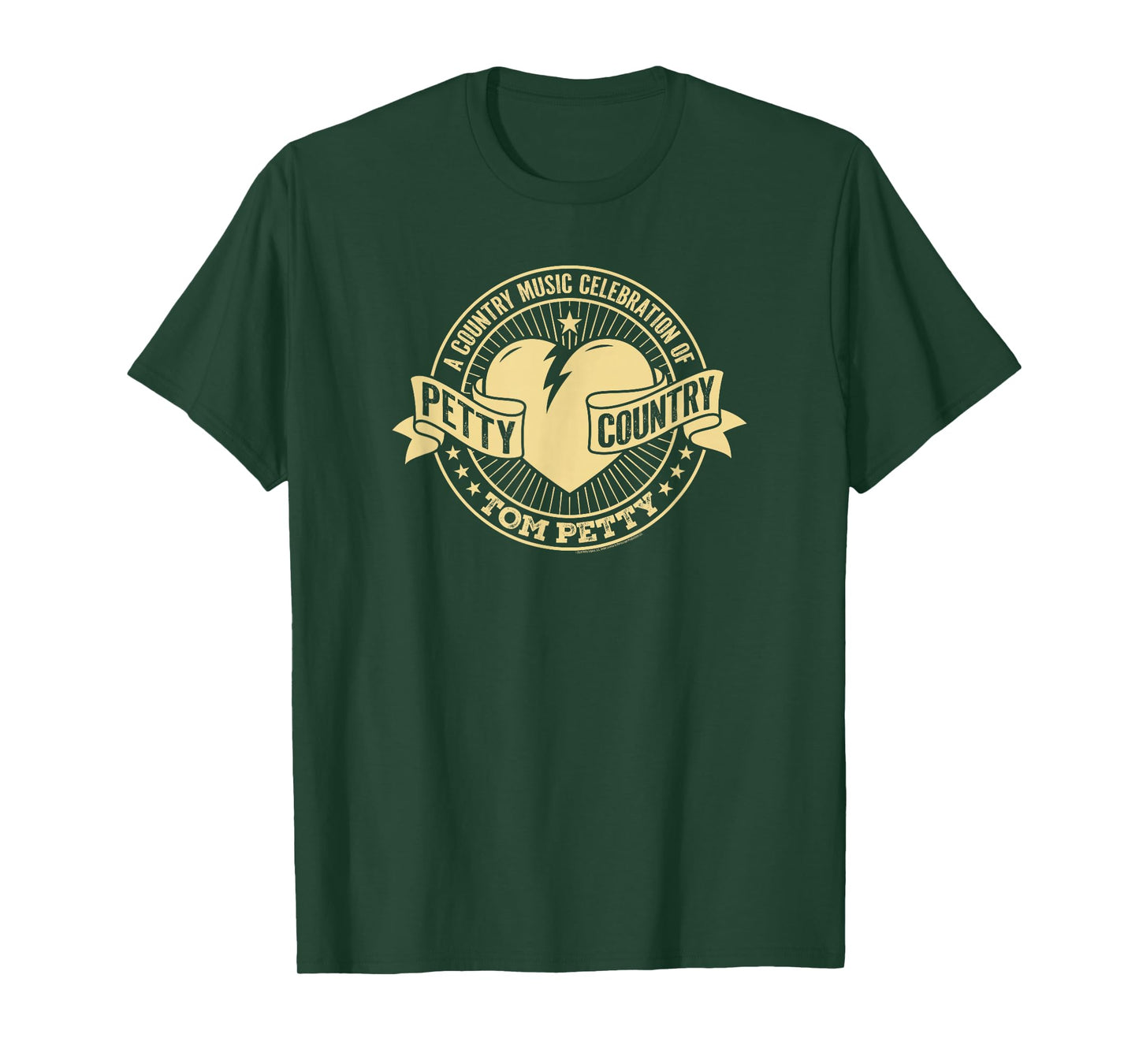 Tom Petty Country Tan Logo T-Shirt