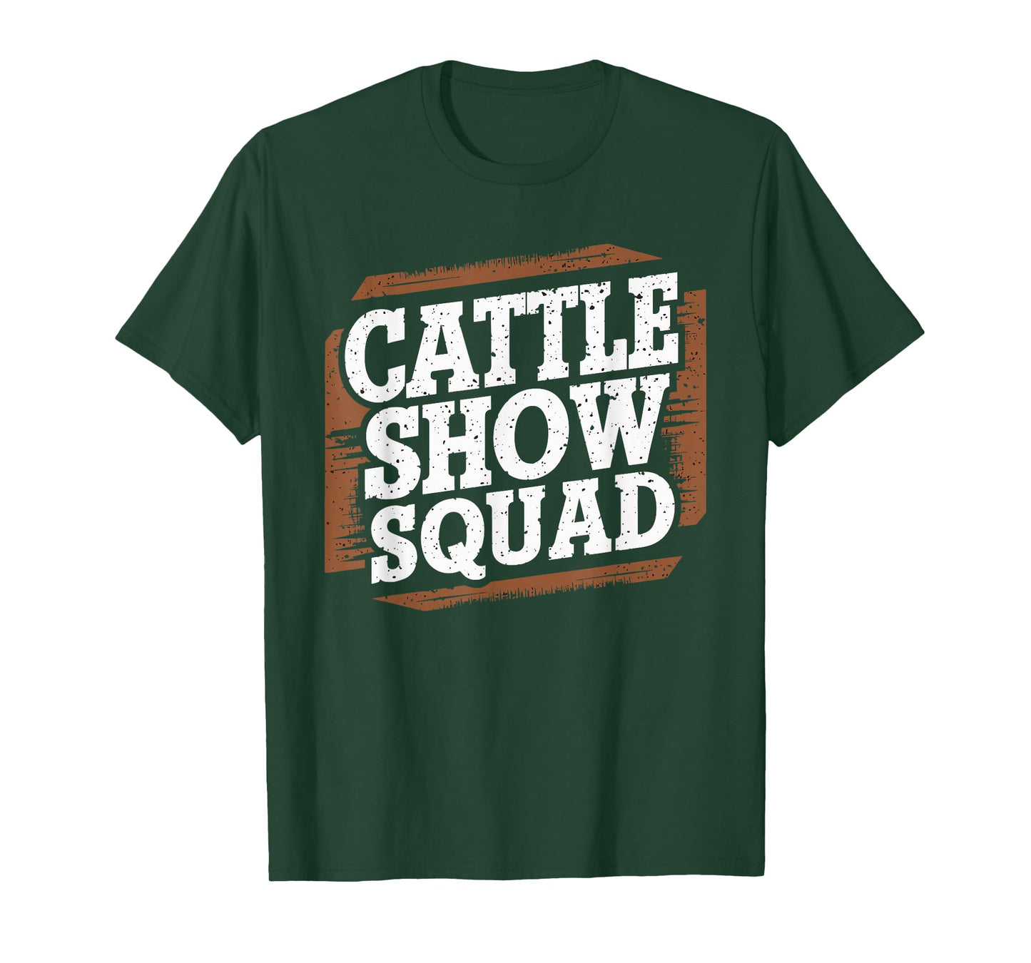 Cattle Show Squad County Fair Livestock Rancher T-Shirt