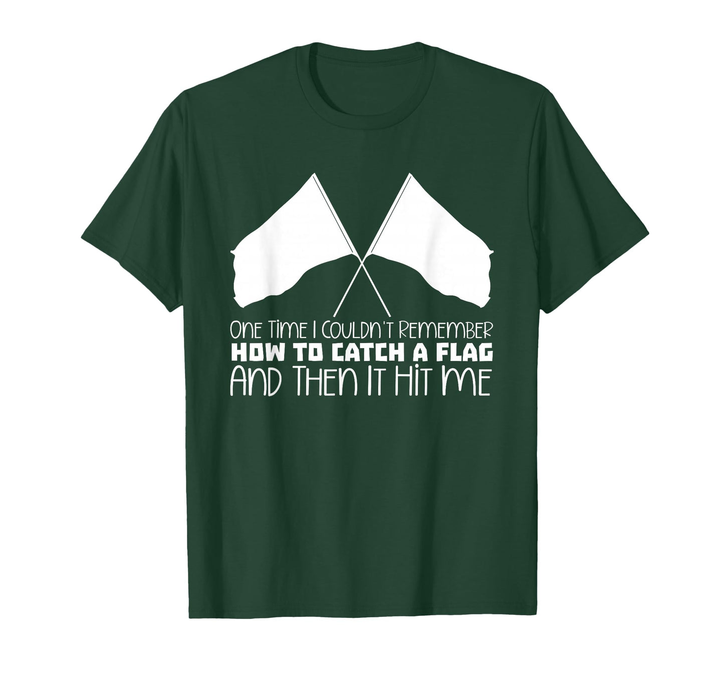 Marching Band Colorguard Flag Twirling Funny Color Guard T-Shirt