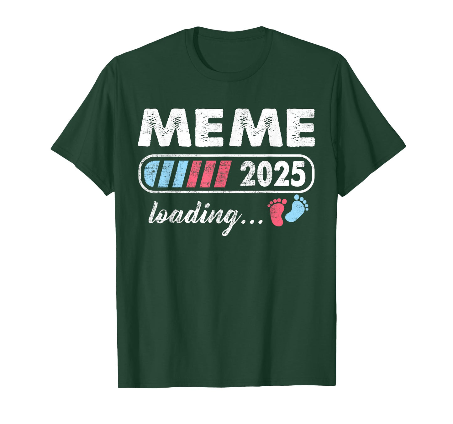 Meme 2025 Loading a Girl or a Boy Baby Announcement T-Shirt