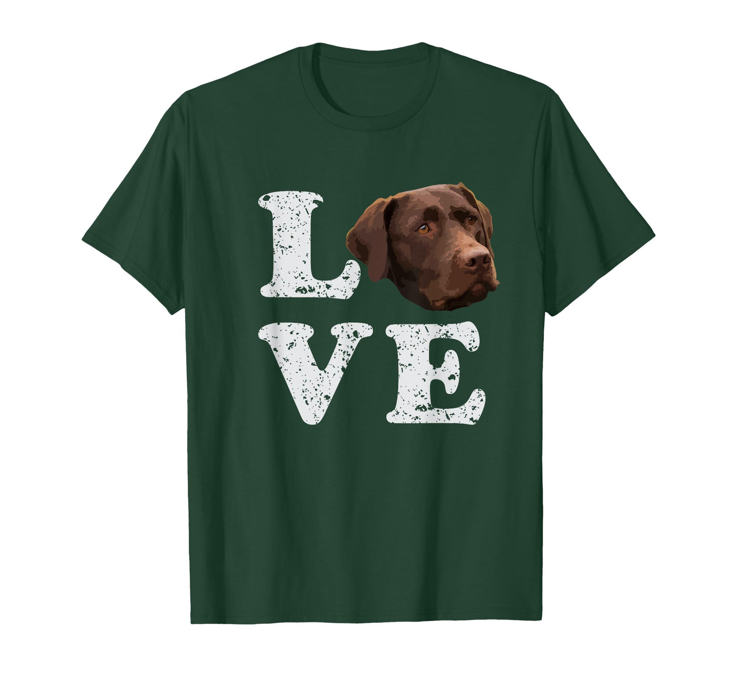 I Love My Chocolate Lab T-Shirt | Labrador Retriever Dog Tee T-Shirt for Men Women Girls Kids