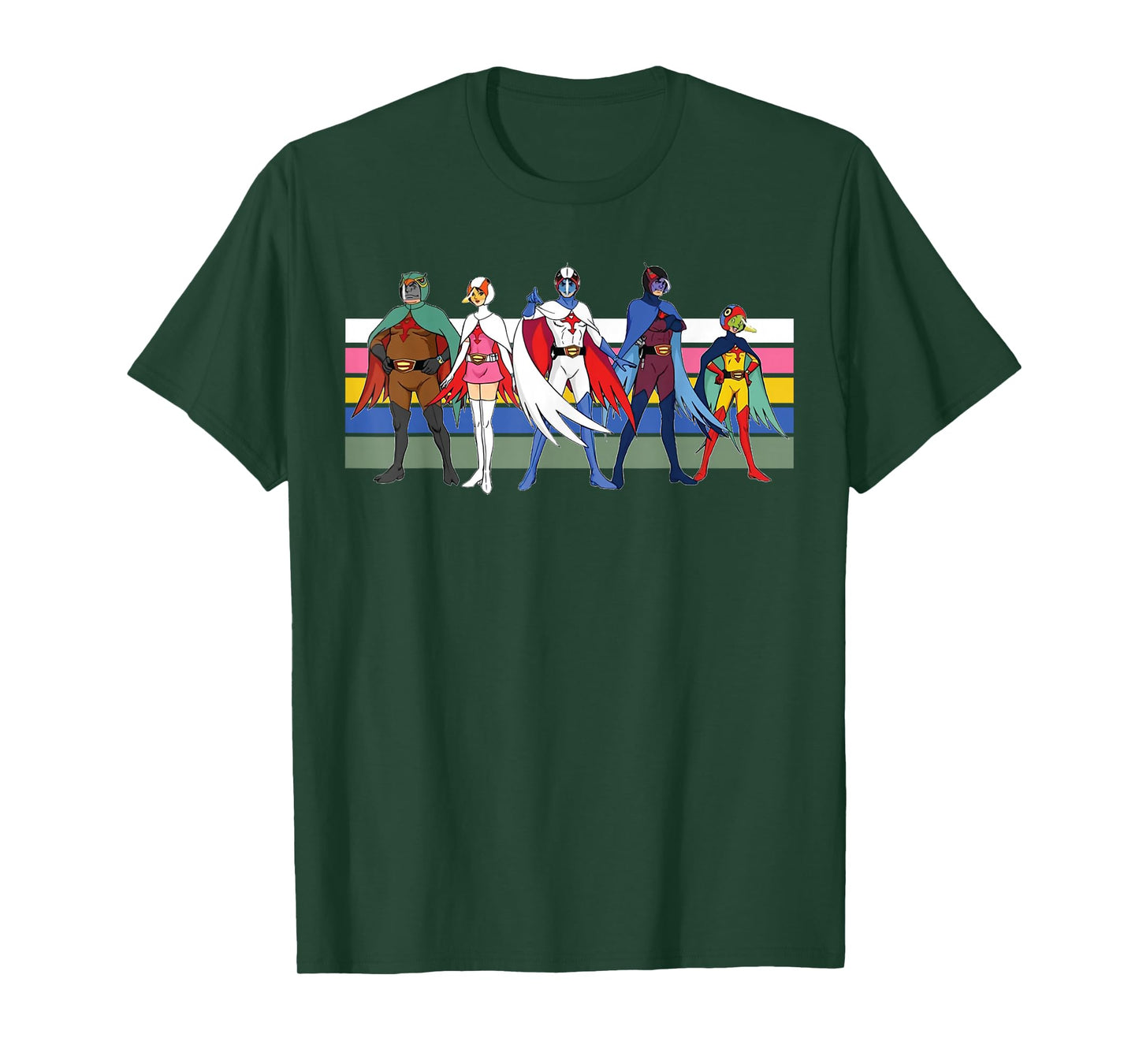 Battle of The Planets Retro Anime Graphic T-Shirt