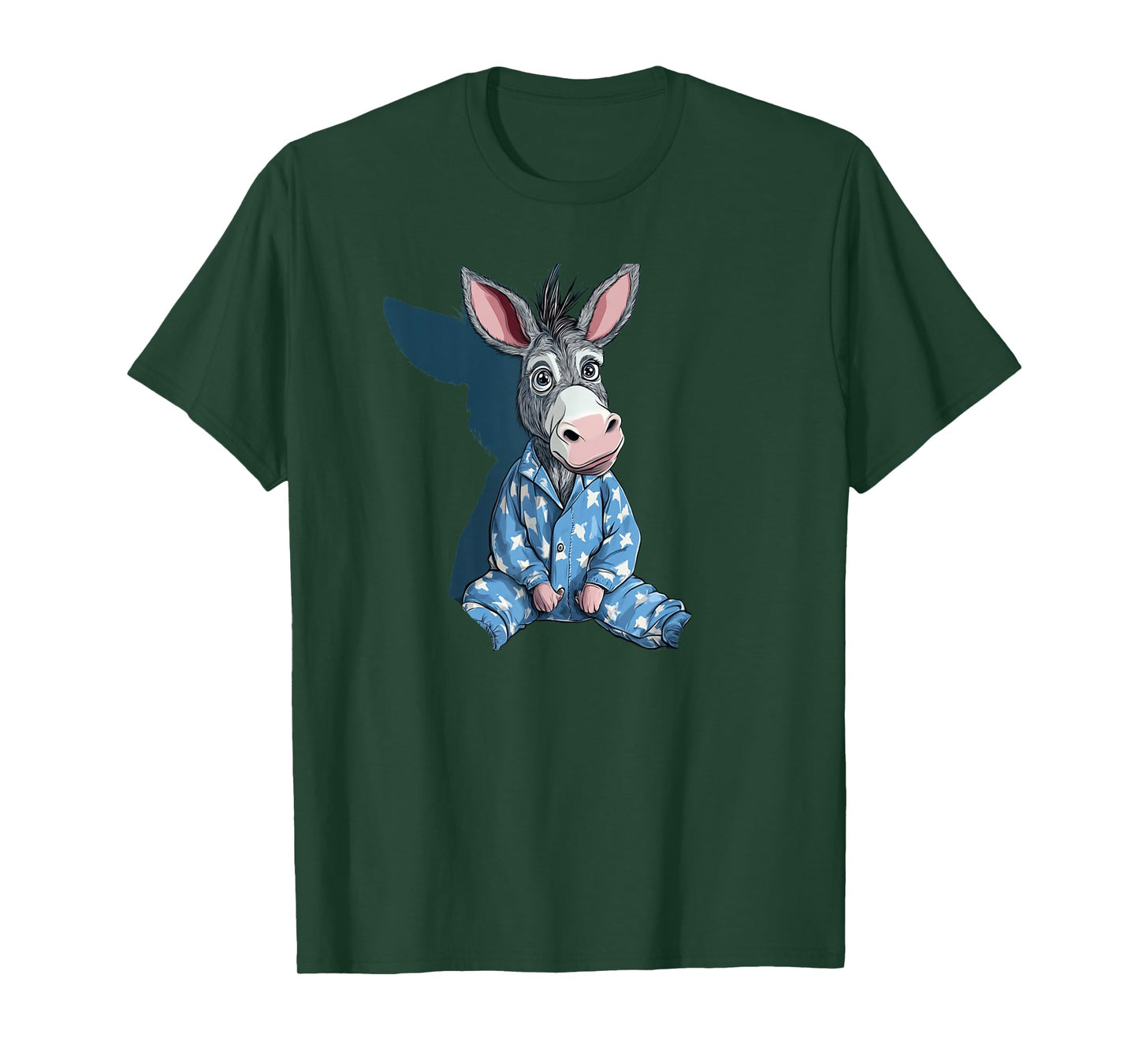 Fun Donkey in Pajama Outfit T-Shirt