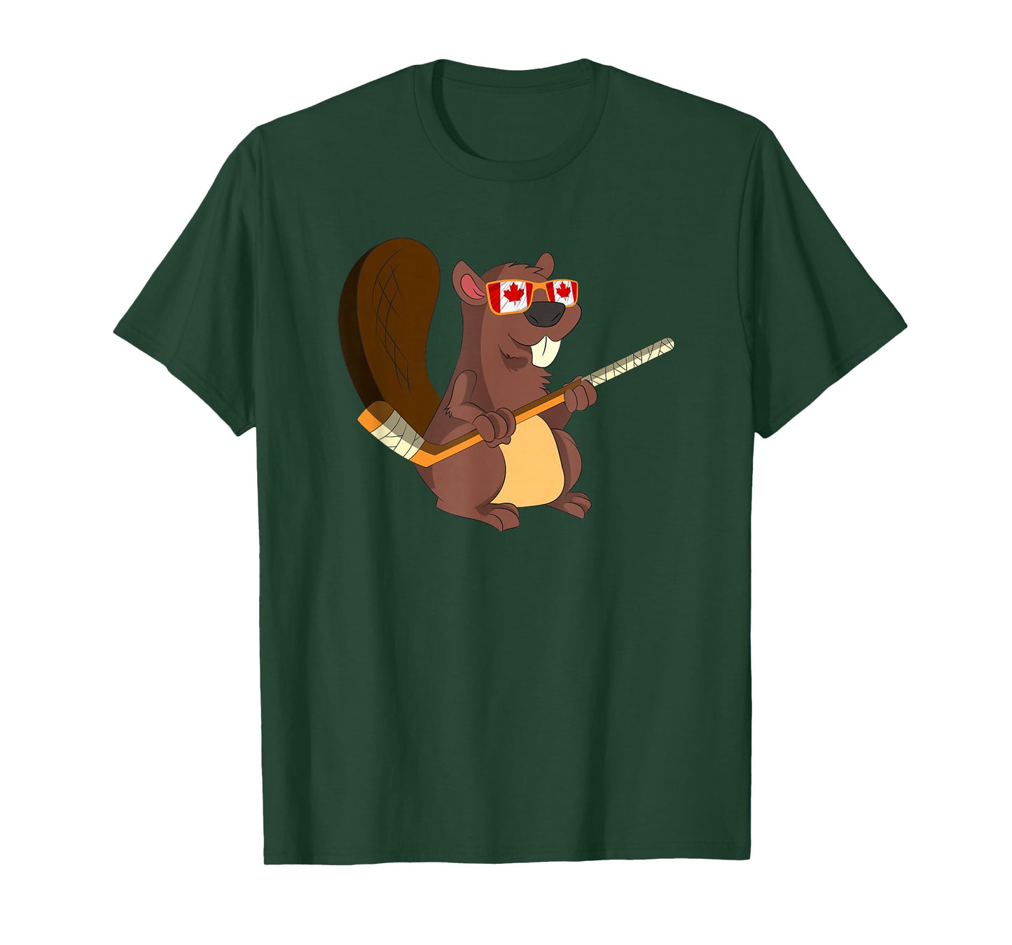 Beaver Hockey Rodent Canadian Gift Sweet Canada T-Shirt
