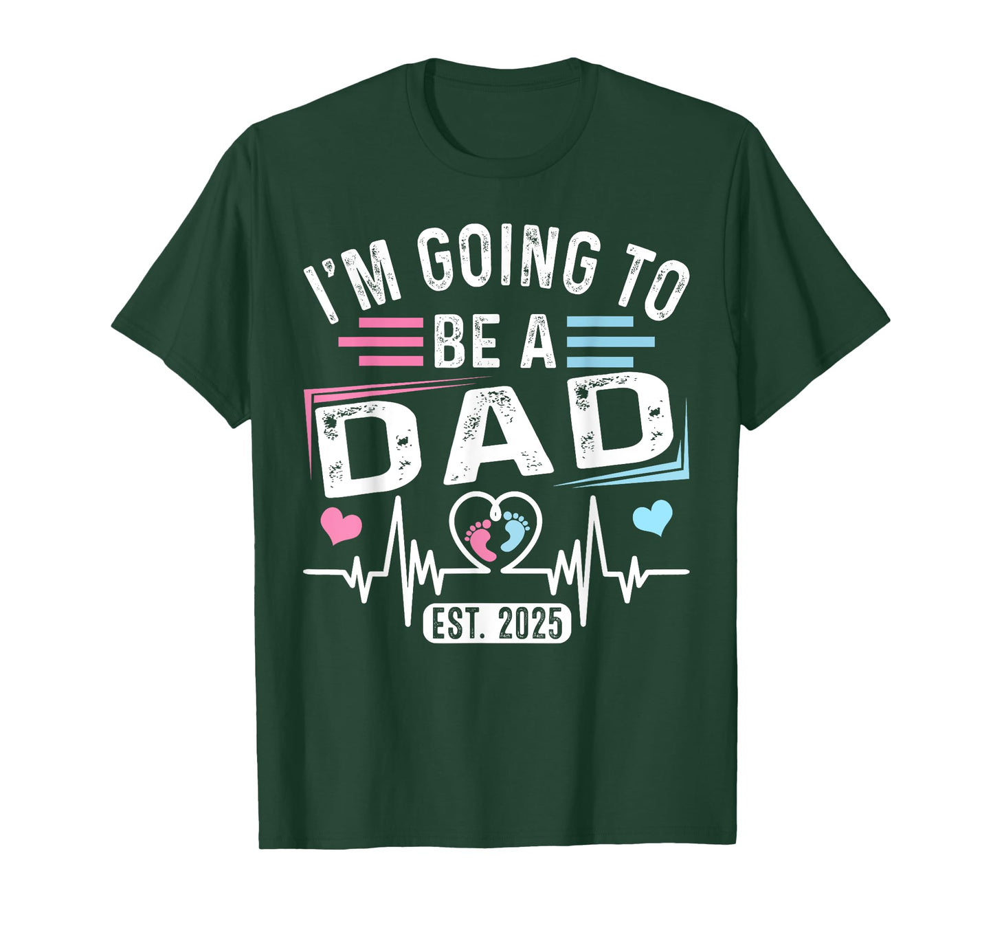 I'm Going To Be A Dad EST. 2025 Vintage T-Shirt