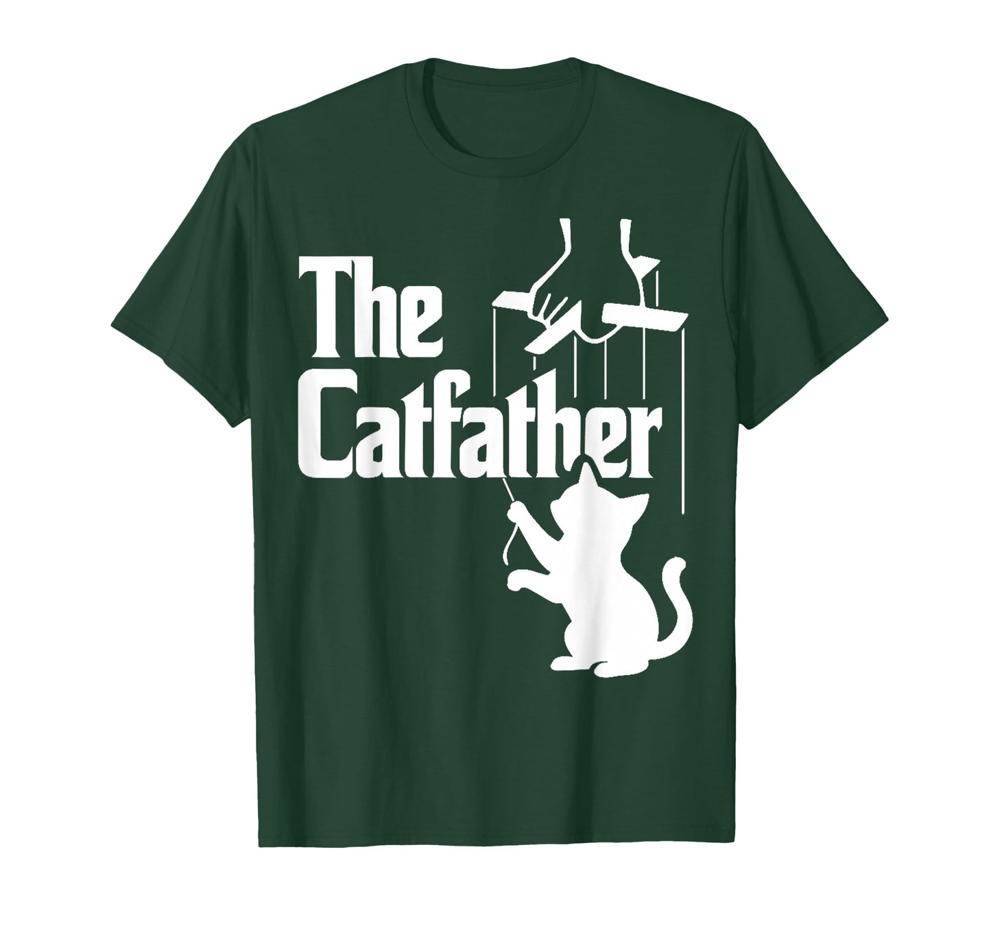 Cat Father Cat Dad Fathers Day Cat Lover Gifts Men Graphic T-Shirt